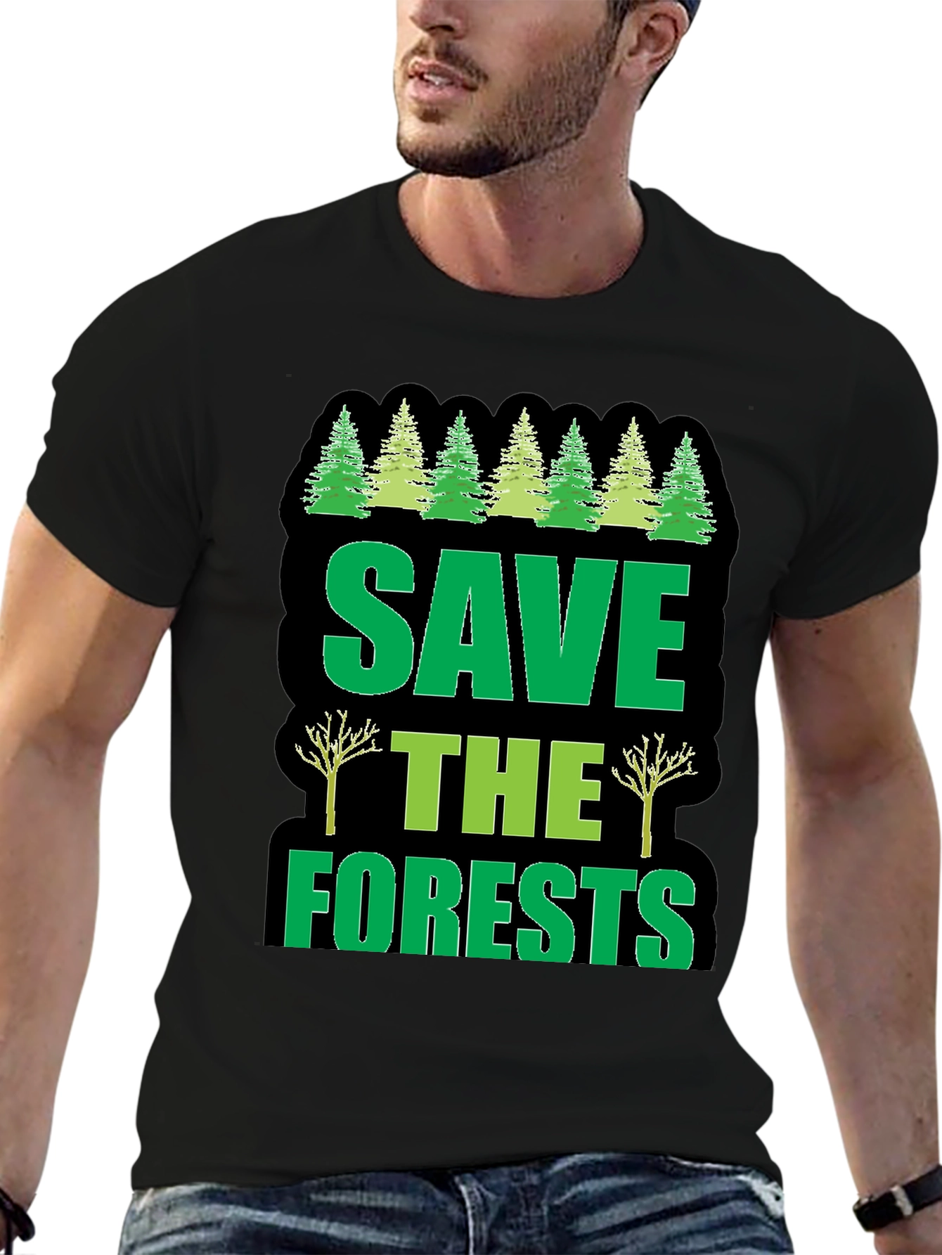 Save The Forests Graphic T-Shirt
