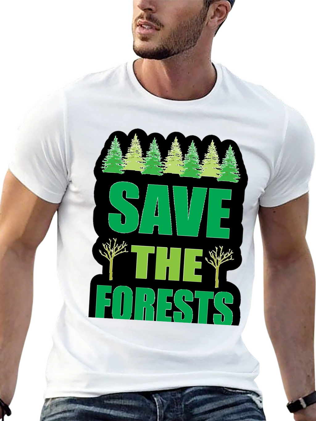 Save The Forests Graphic T-Shirt