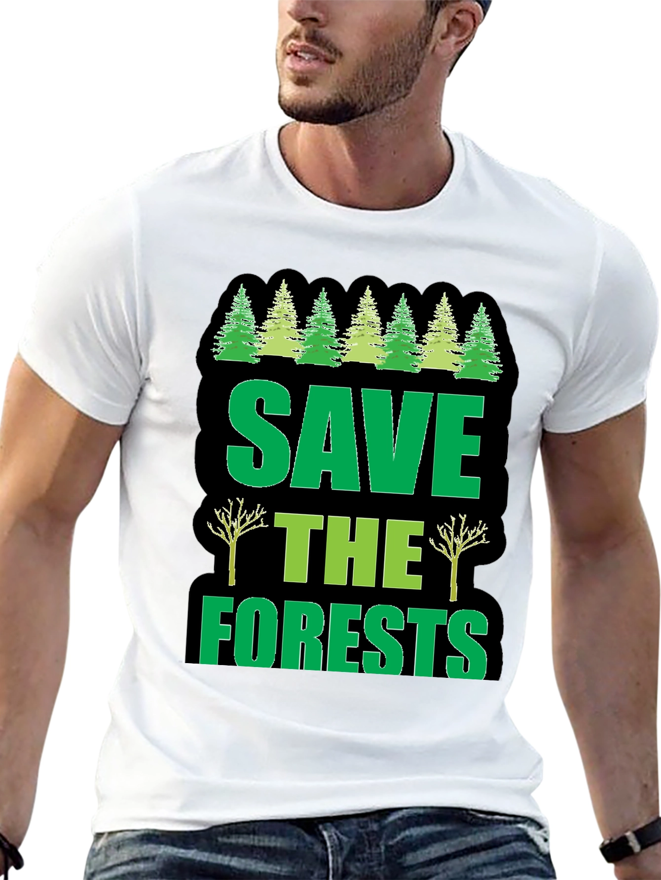 Save The Forests Graphic T-Shirt