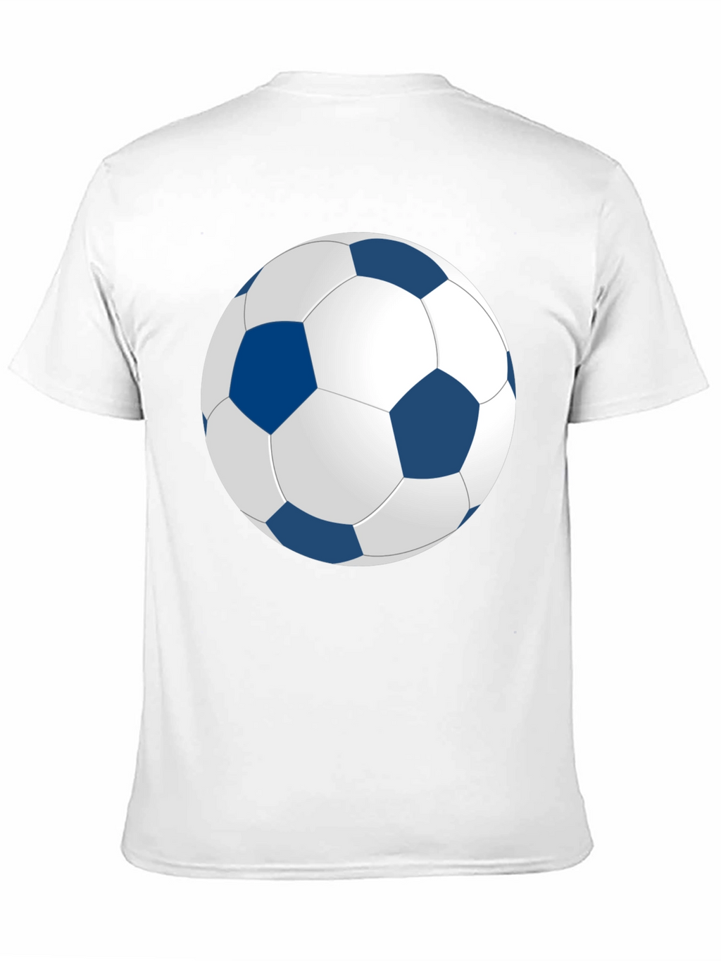 Soccer Ball Graphic Black T-Shirt