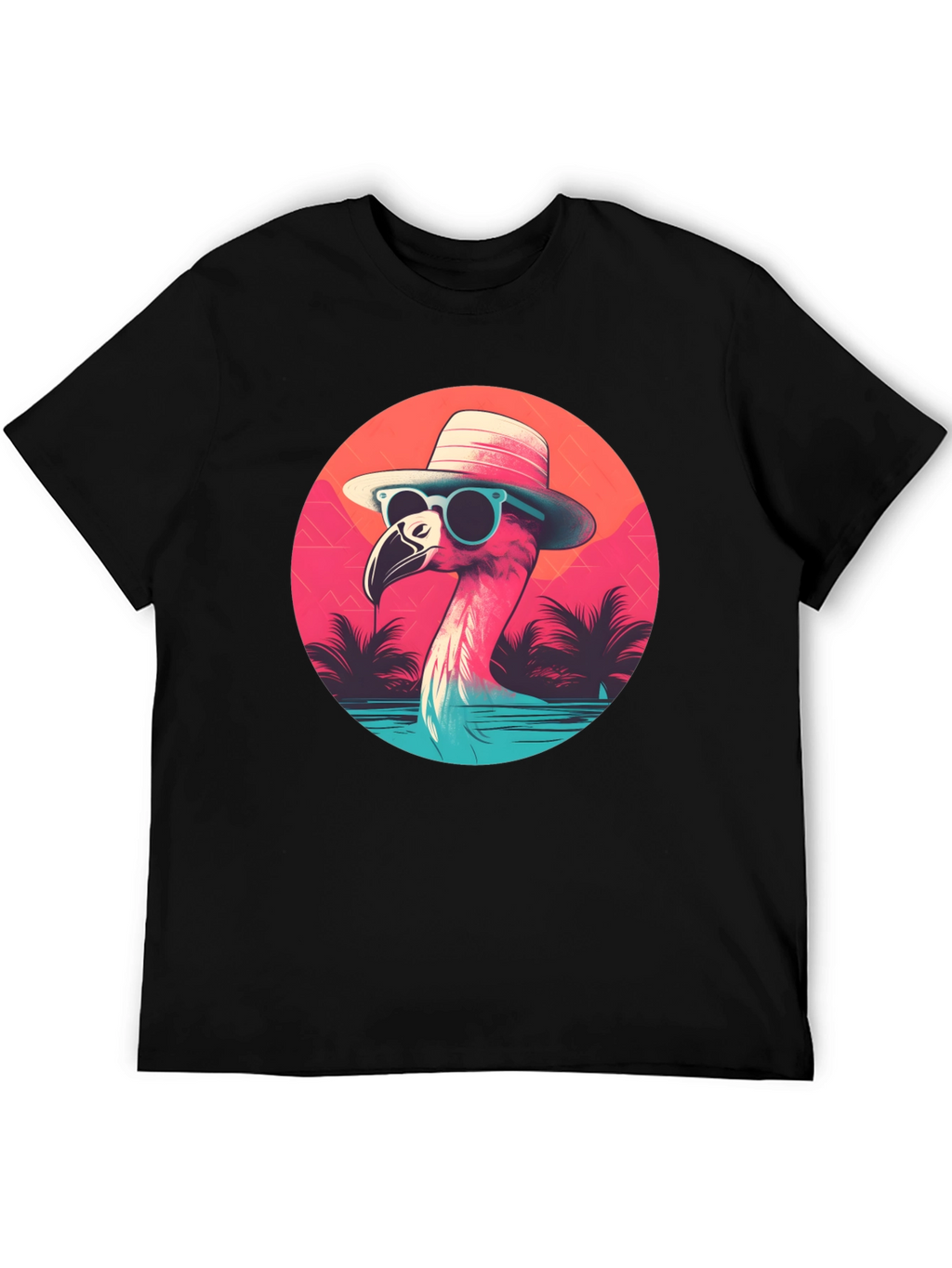 Cool Flamingo Graphic Tee