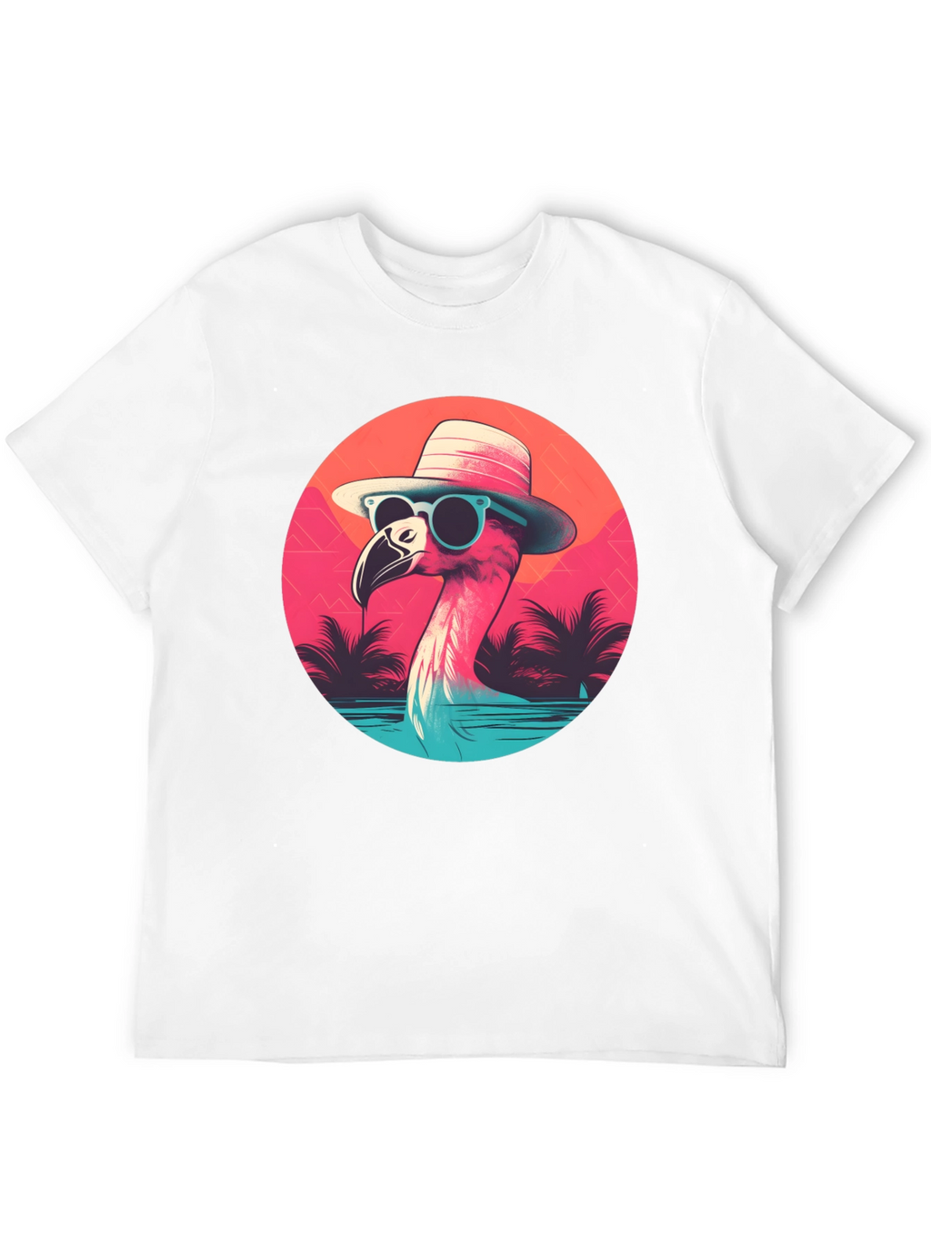 Cool Flamingo Graphic Tee