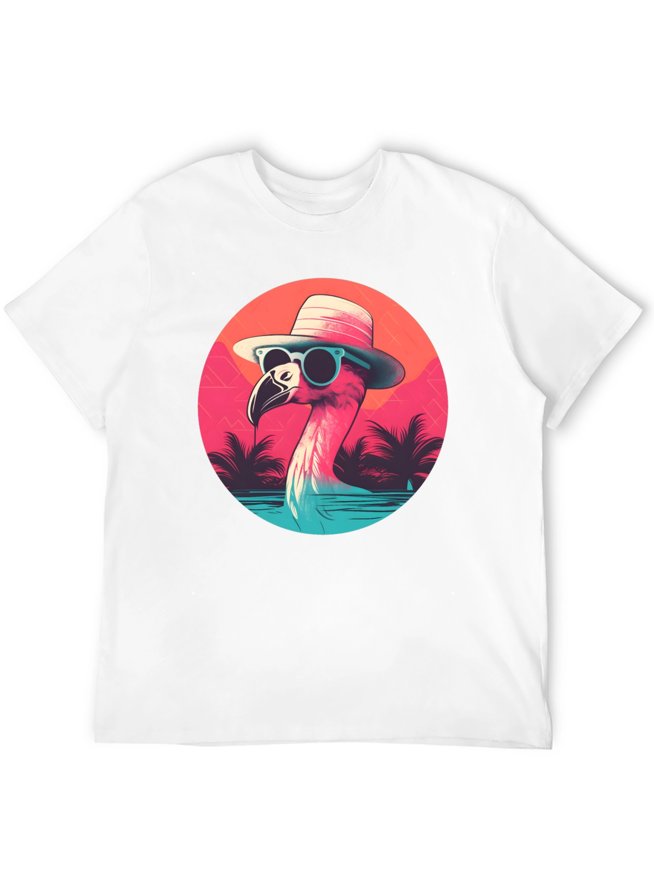 Cool Flamingo Graphic Tee