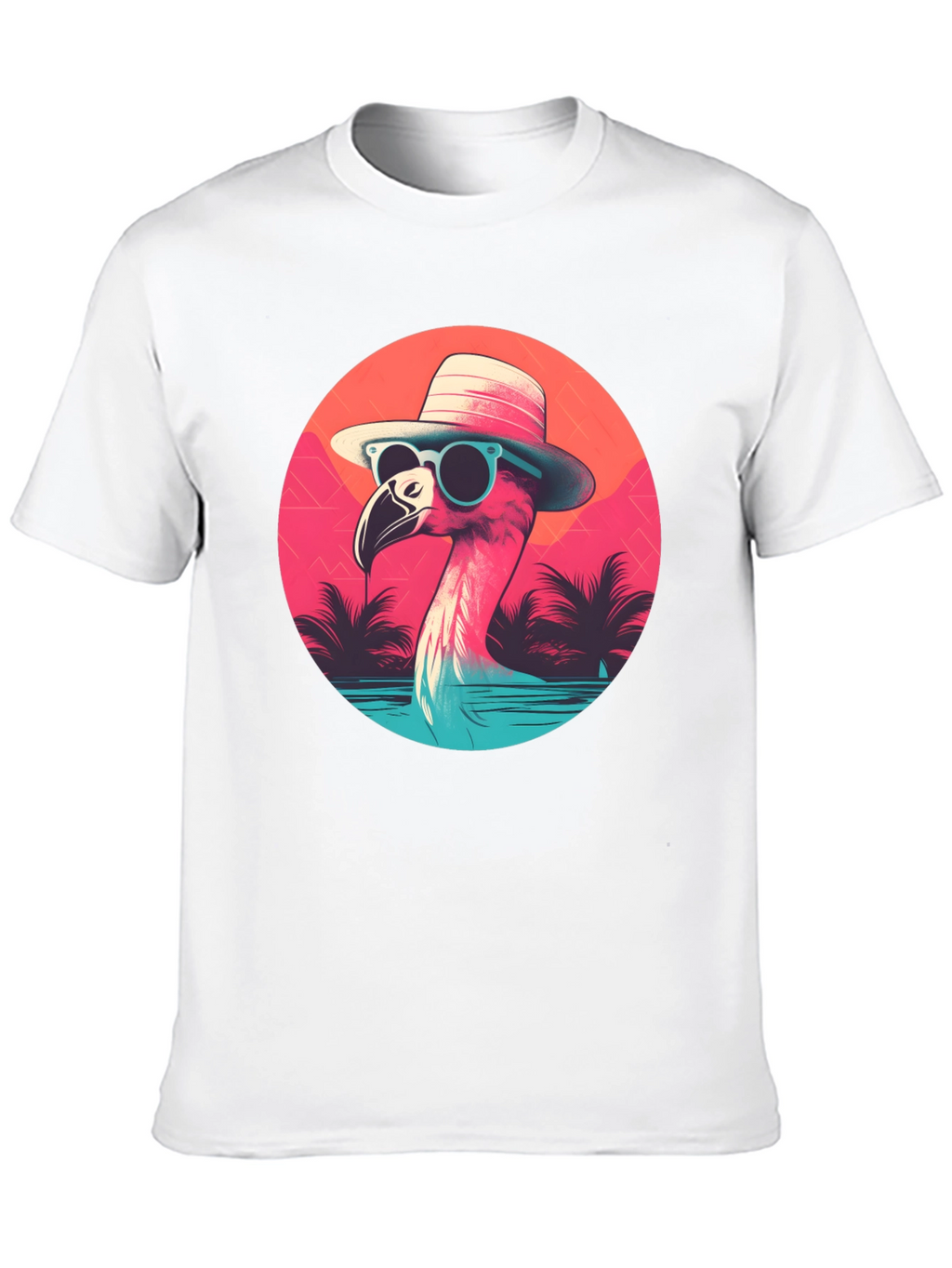Cool Flamingo Graphic Tee