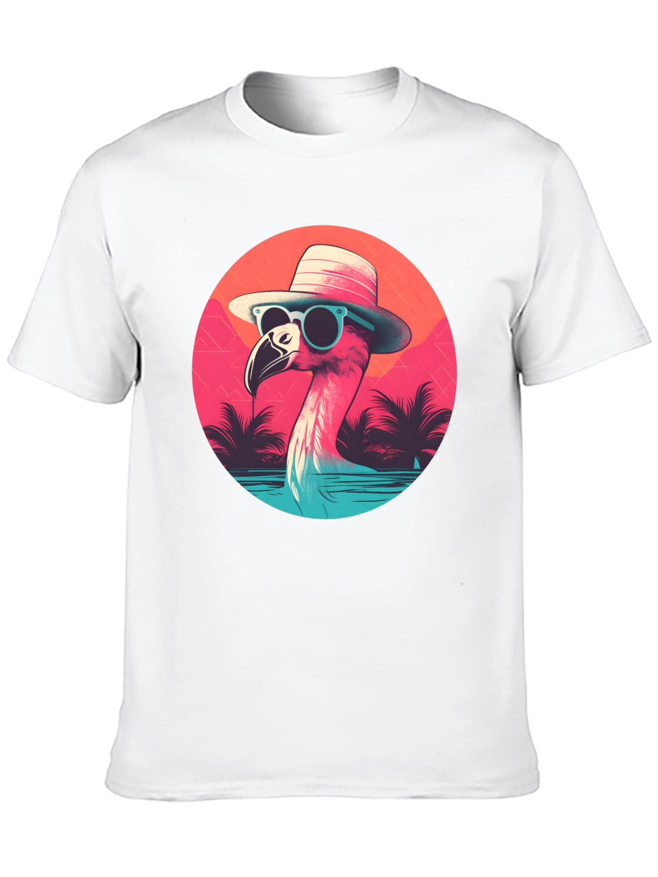 Cool Flamingo Graphic Tee