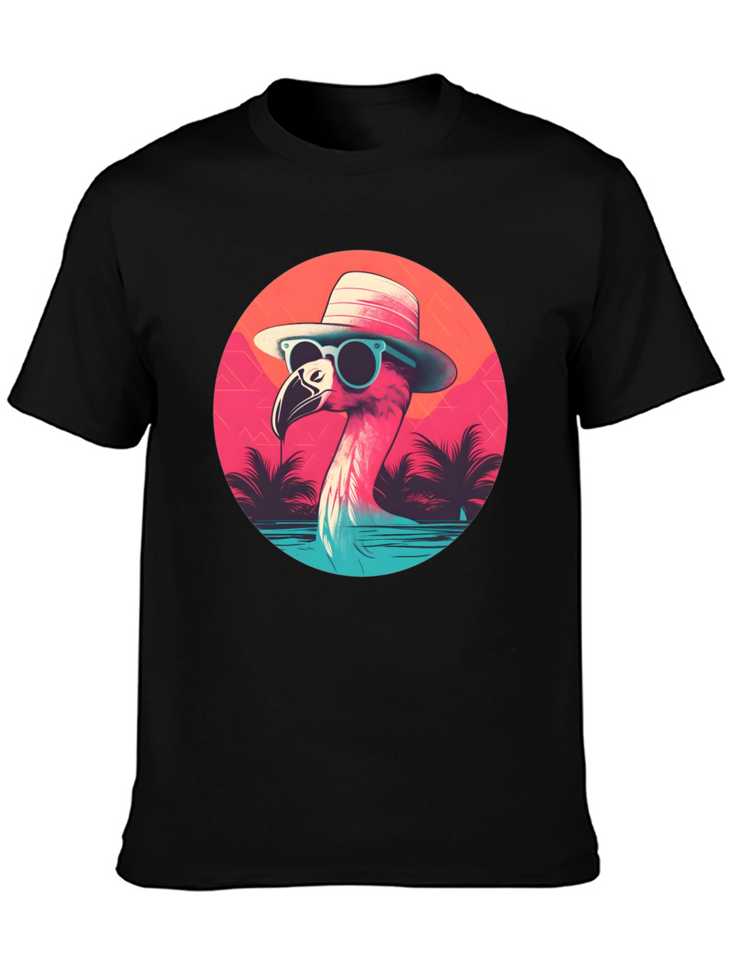 Cool Flamingo Graphic Tee