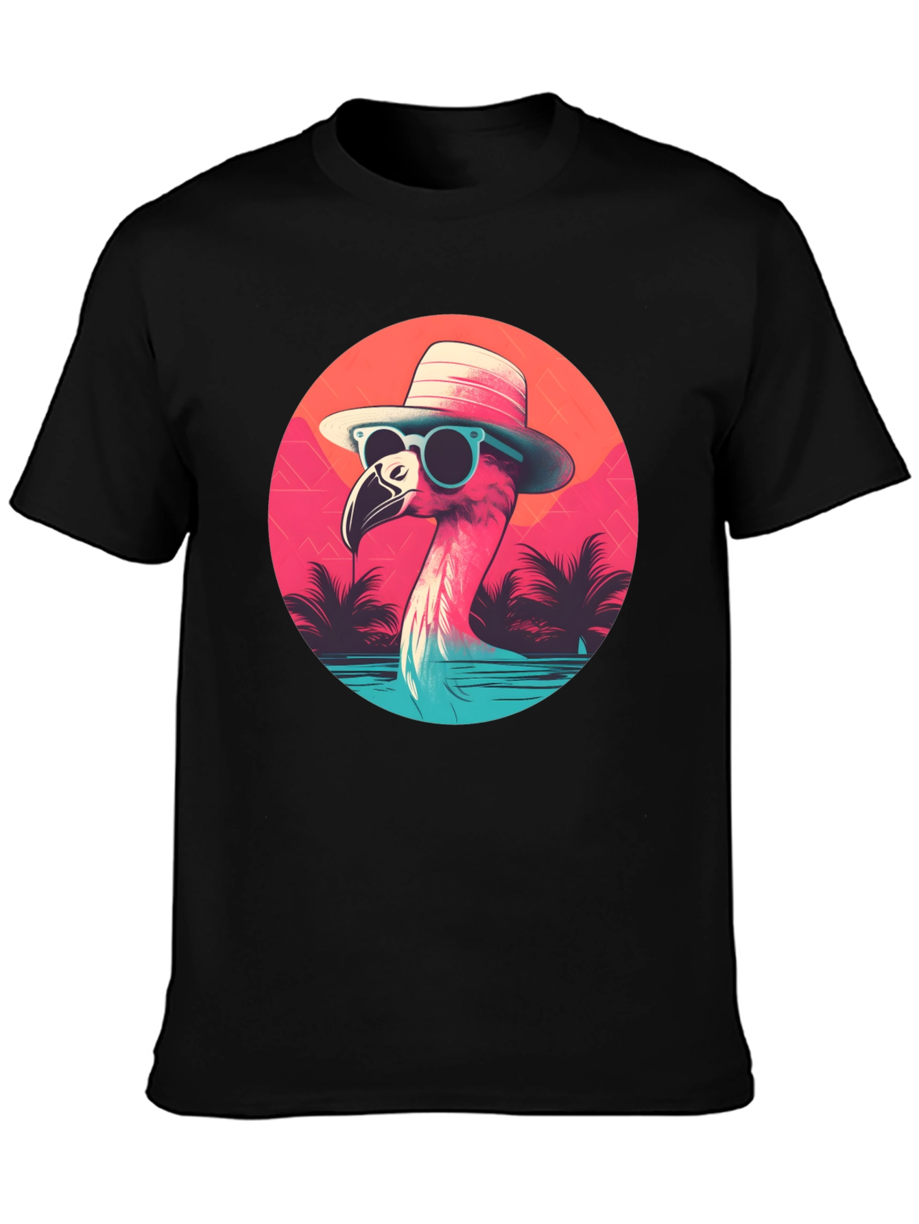 Cool Flamingo Graphic Tee