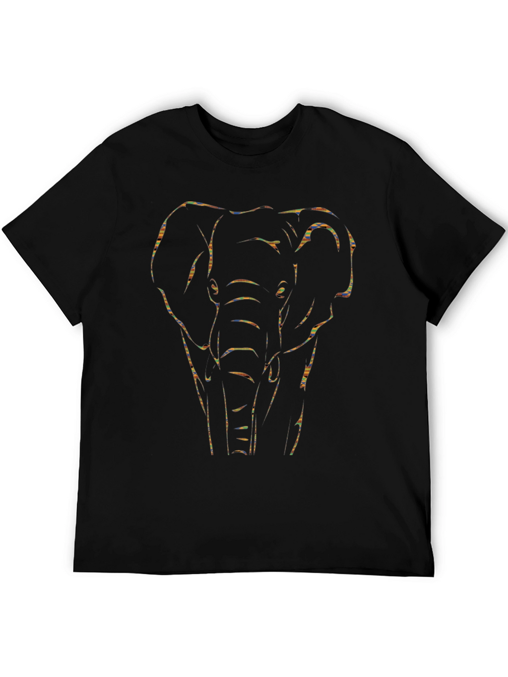 Elephant Graphic Tee - Mens Black T-Shirt