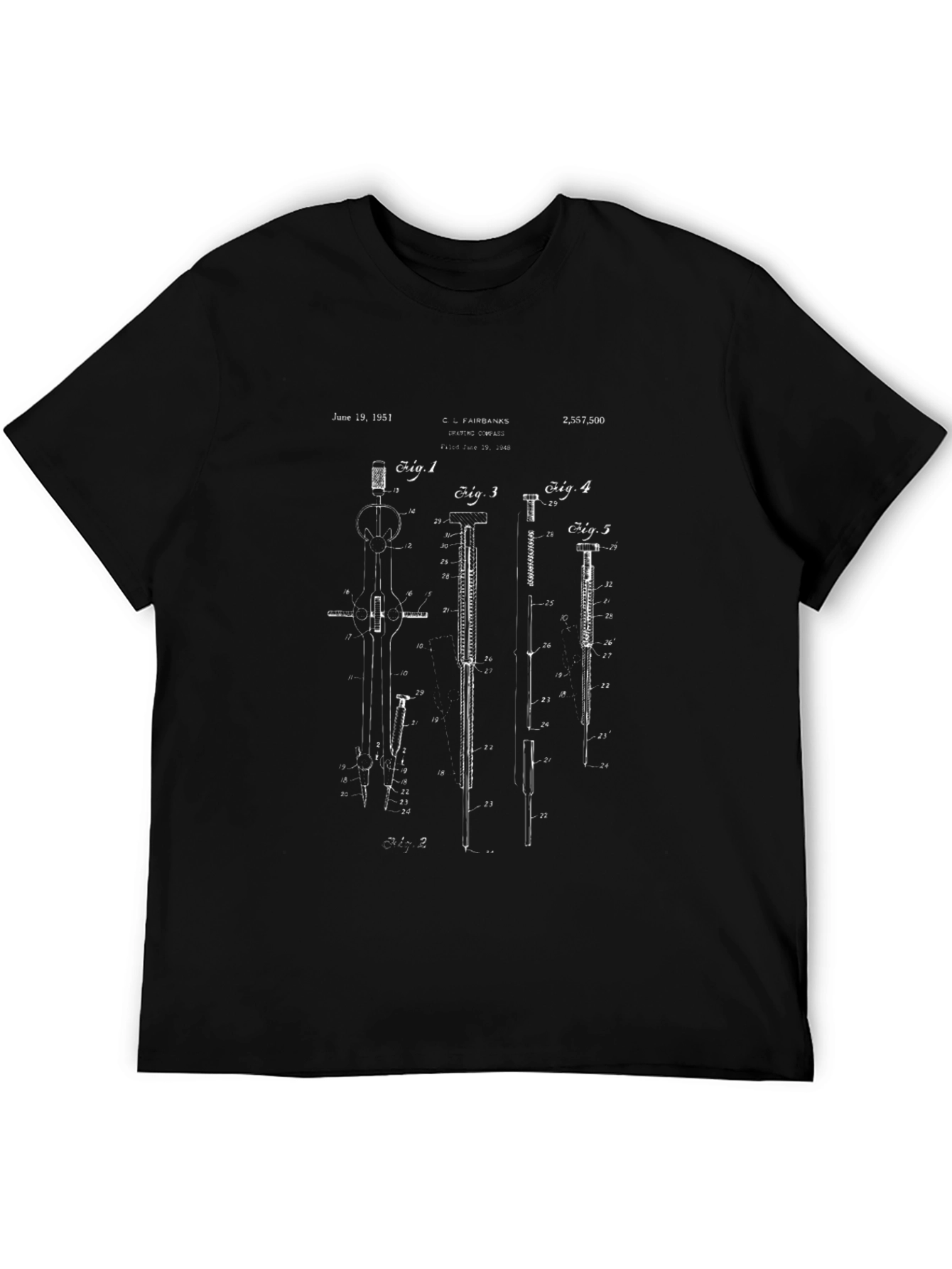 Patent Drawing T-Shirt