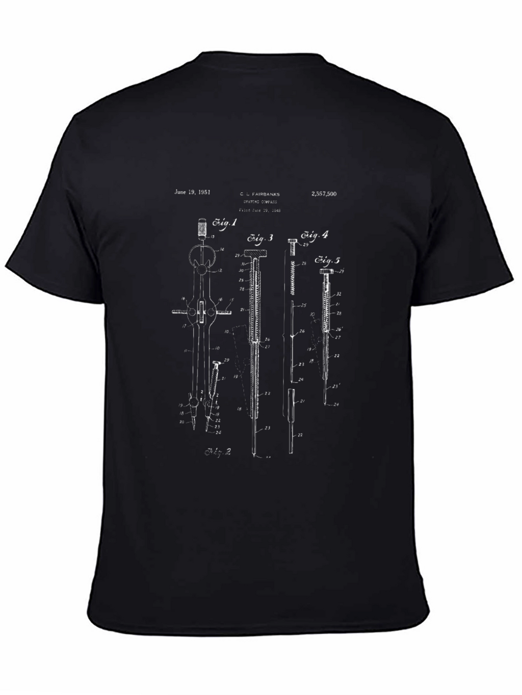 Patent Drawing T-Shirt