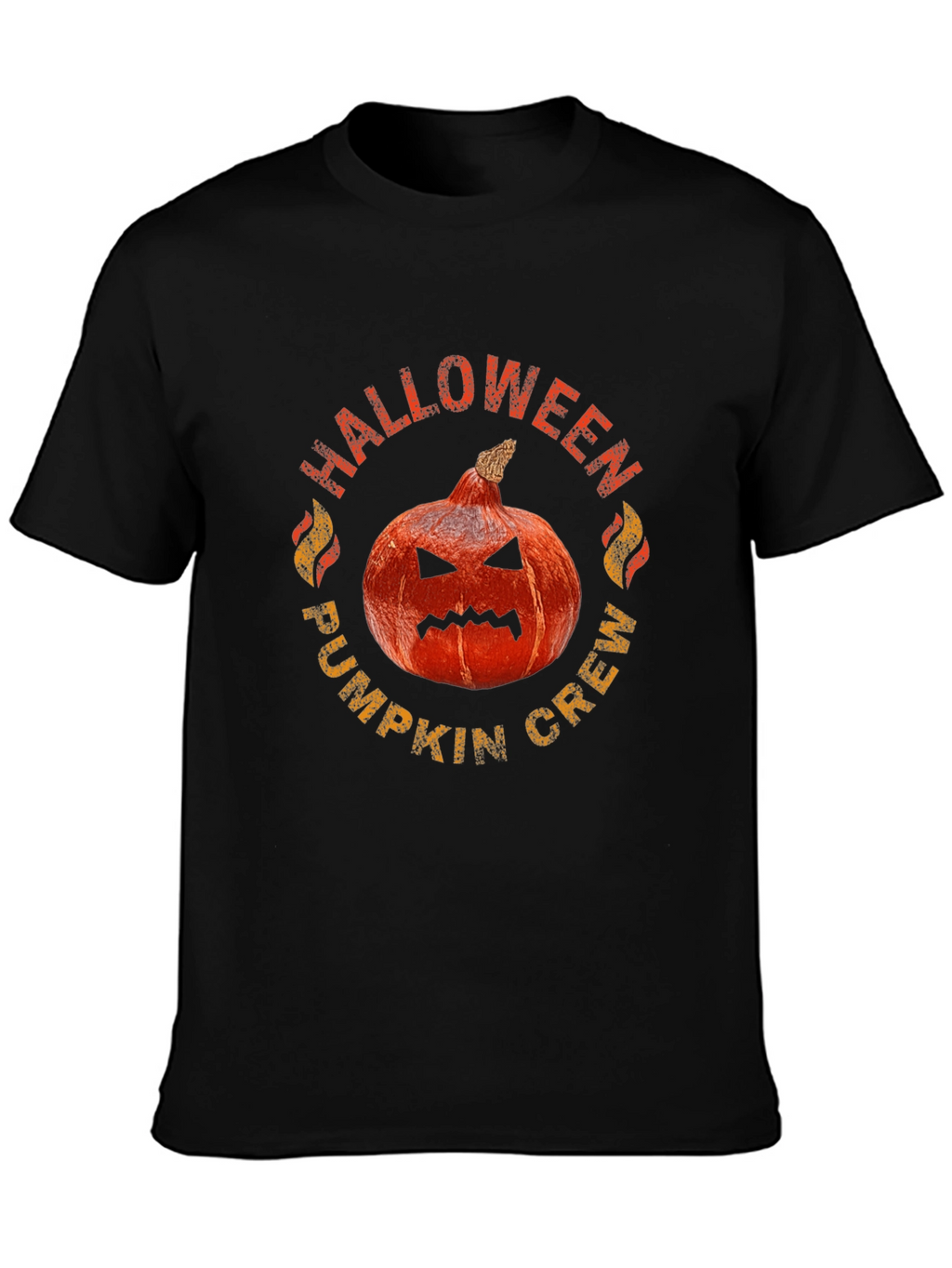 Halloween Pumpkin Crew T-Shirt