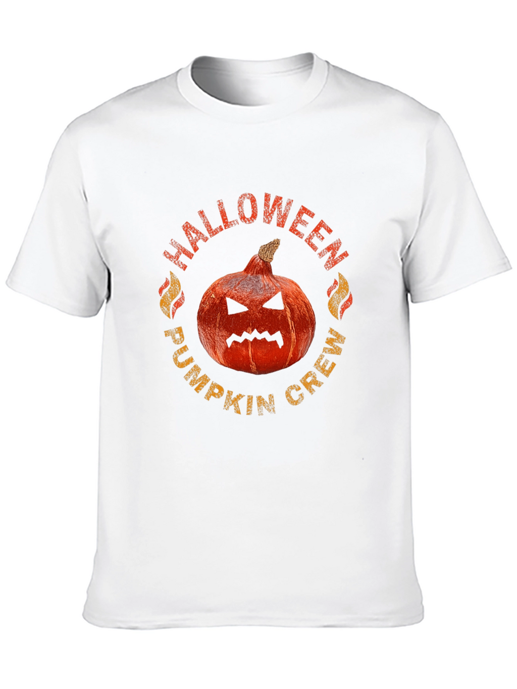 Halloween Pumpkin Crew T-Shirt