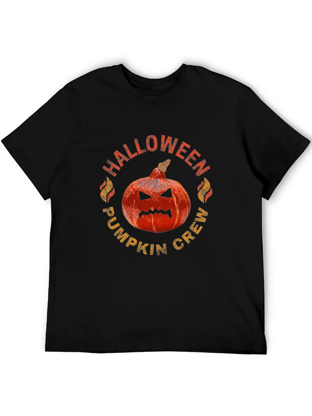 Halloween Pumpkin Crew T-Shirt