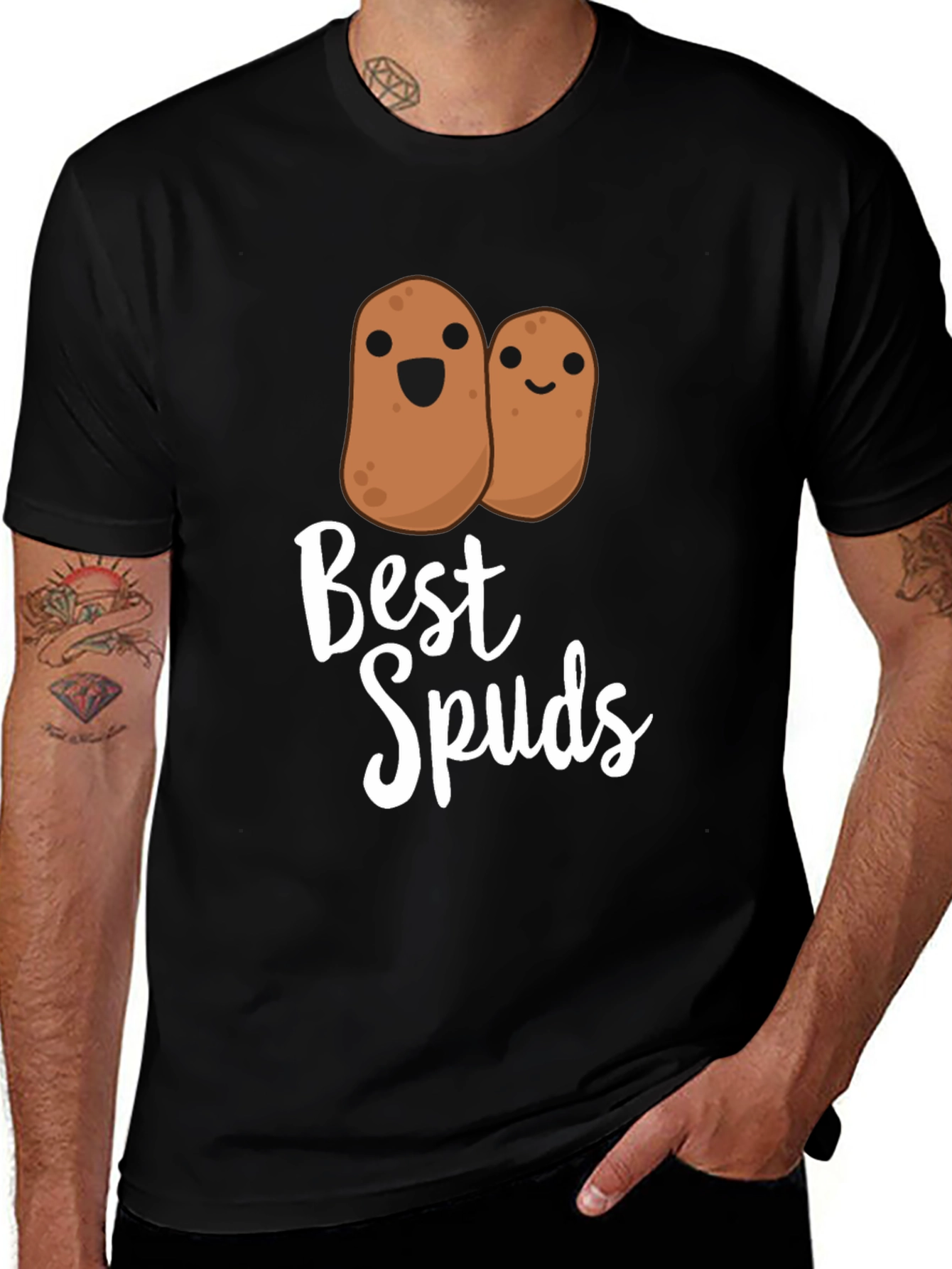 Best Spuds T-Shirt Funny Potato Tee