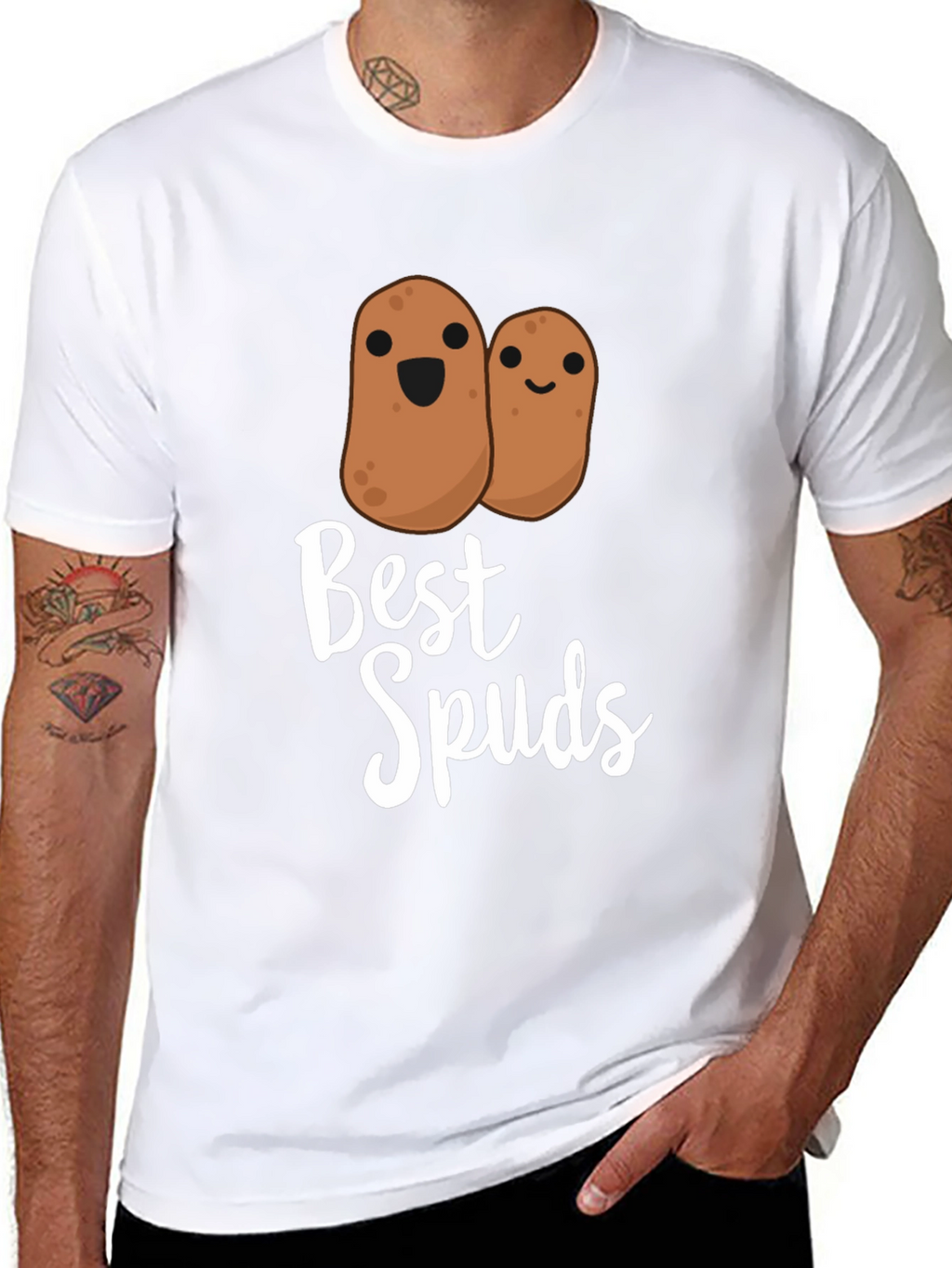 Best Spuds T-Shirt Funny Potato Tee