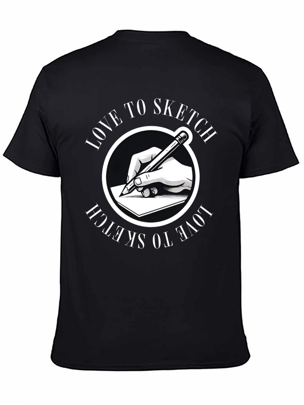 Love to Sketch T-Shirt: Creative Design Comfortable Fit