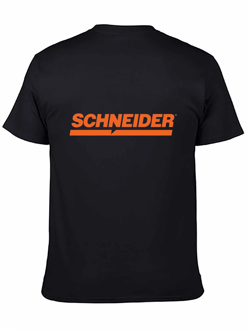 Schneider Electric Black Cotton T-Shirt