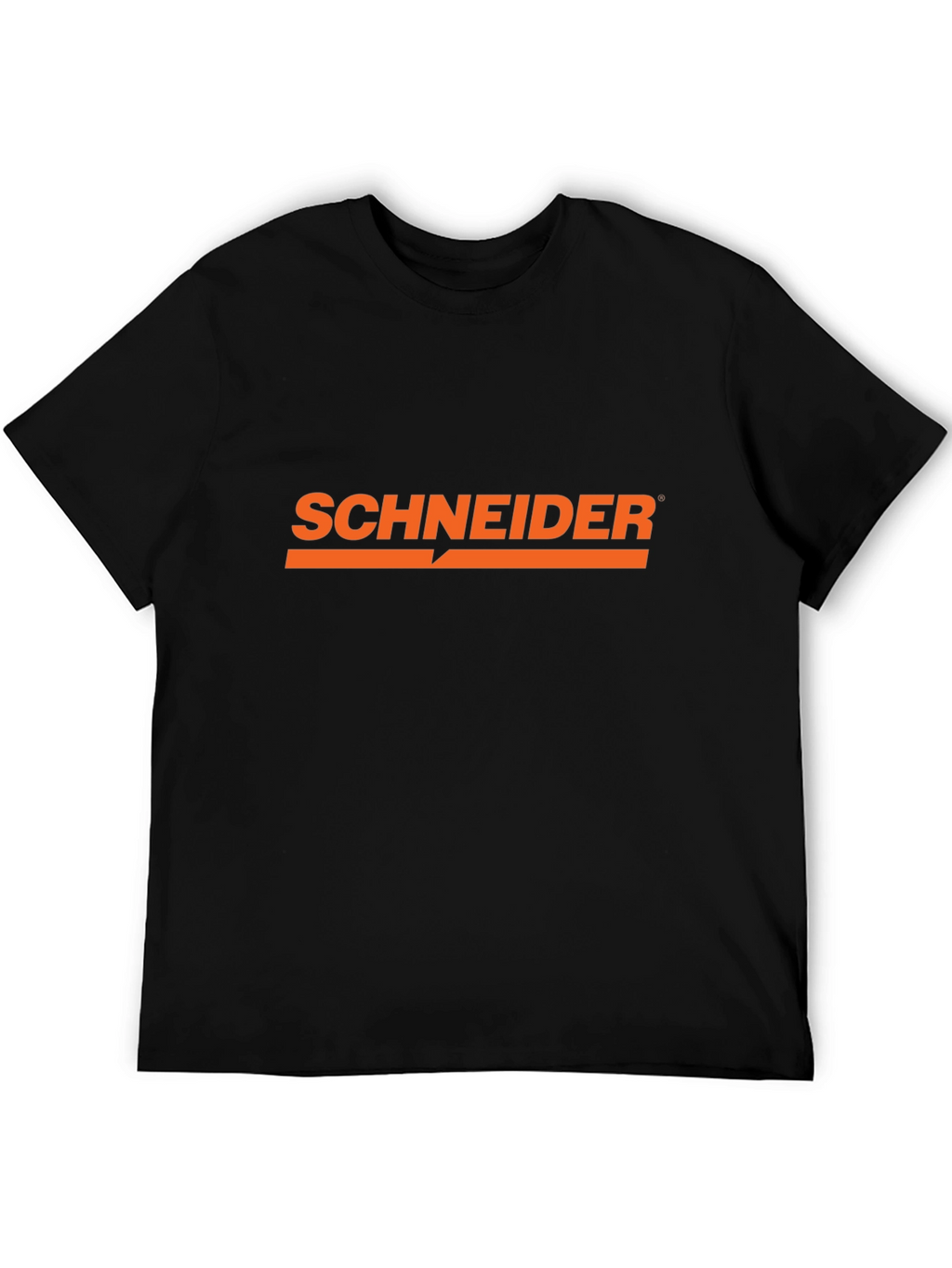 Schneider Electric Black Cotton T-Shirt