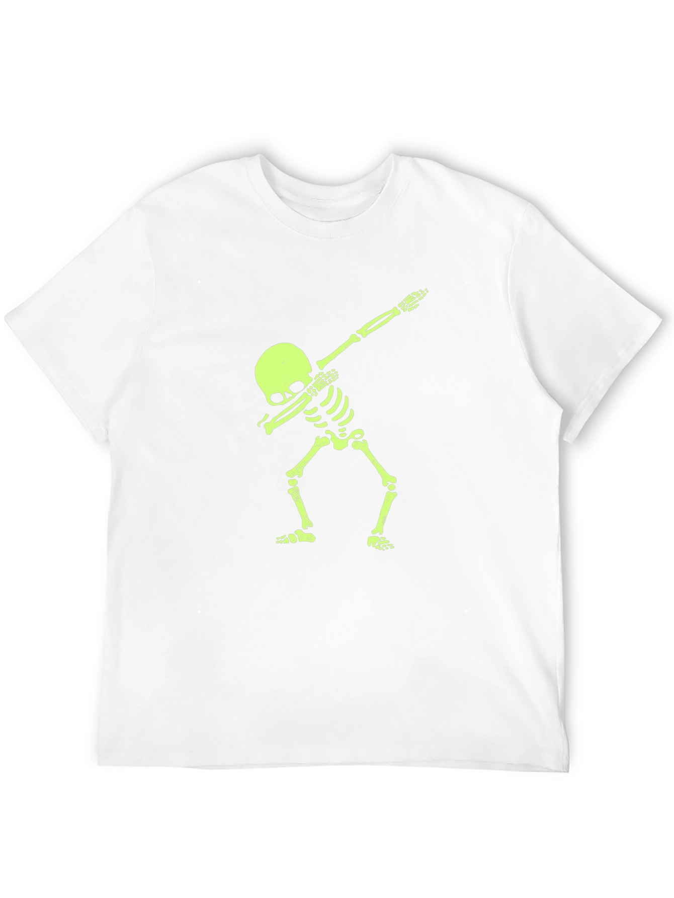 Skeleton Dab Tee - Glow in the Dark Graphic T-Shirt