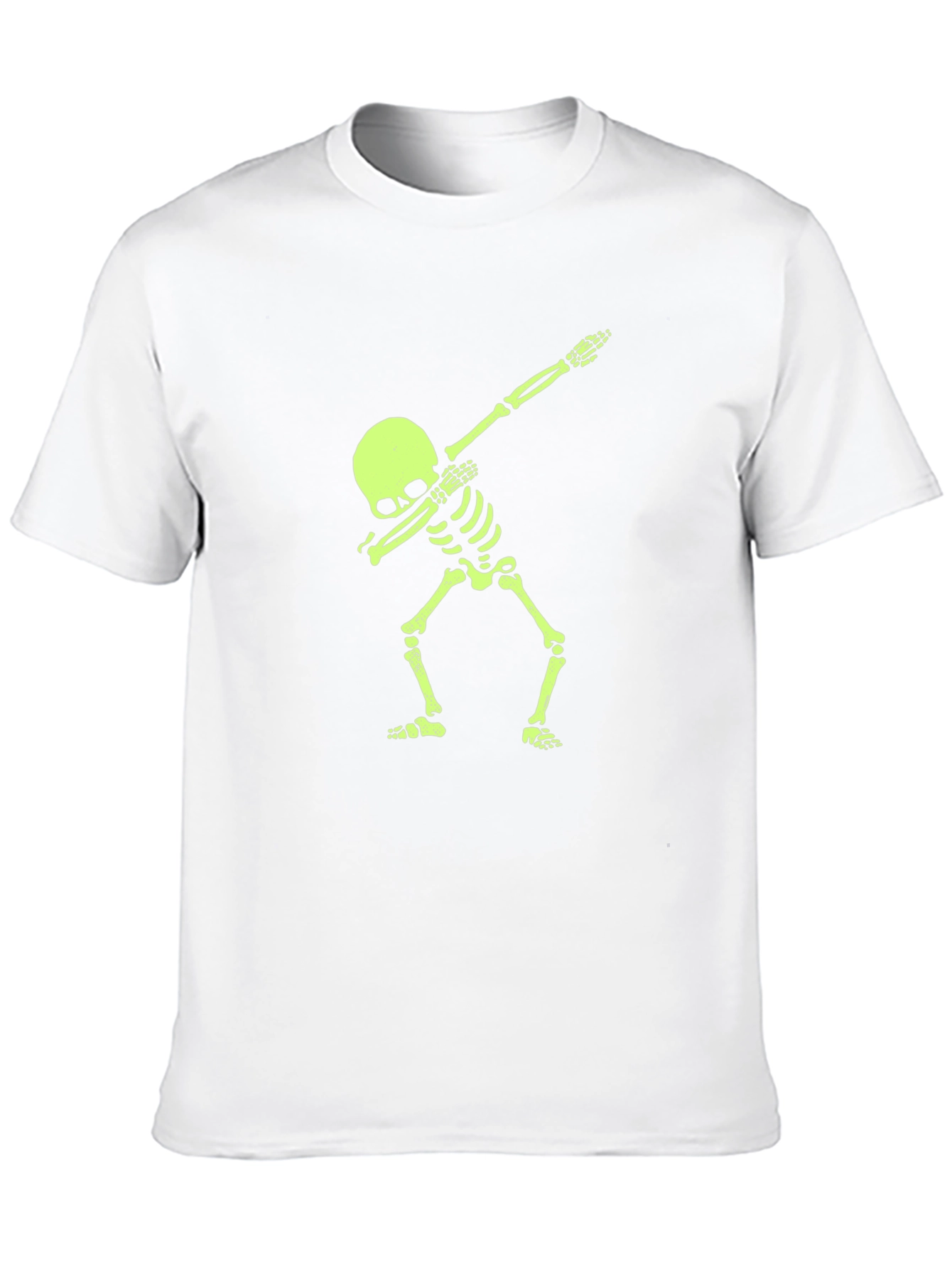 Skeleton Dab Tee - Glow in the Dark Graphic T-Shirt