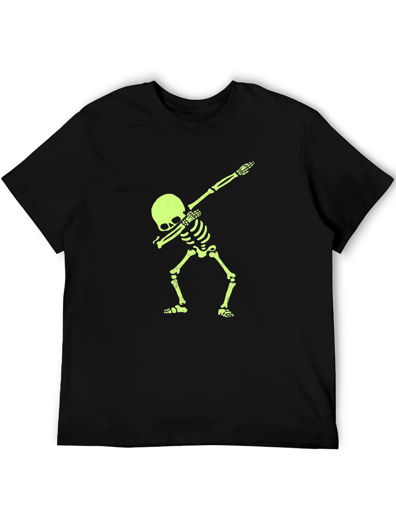 Skeleton Dab Tee - Glow in the Dark Graphic T-Shirt