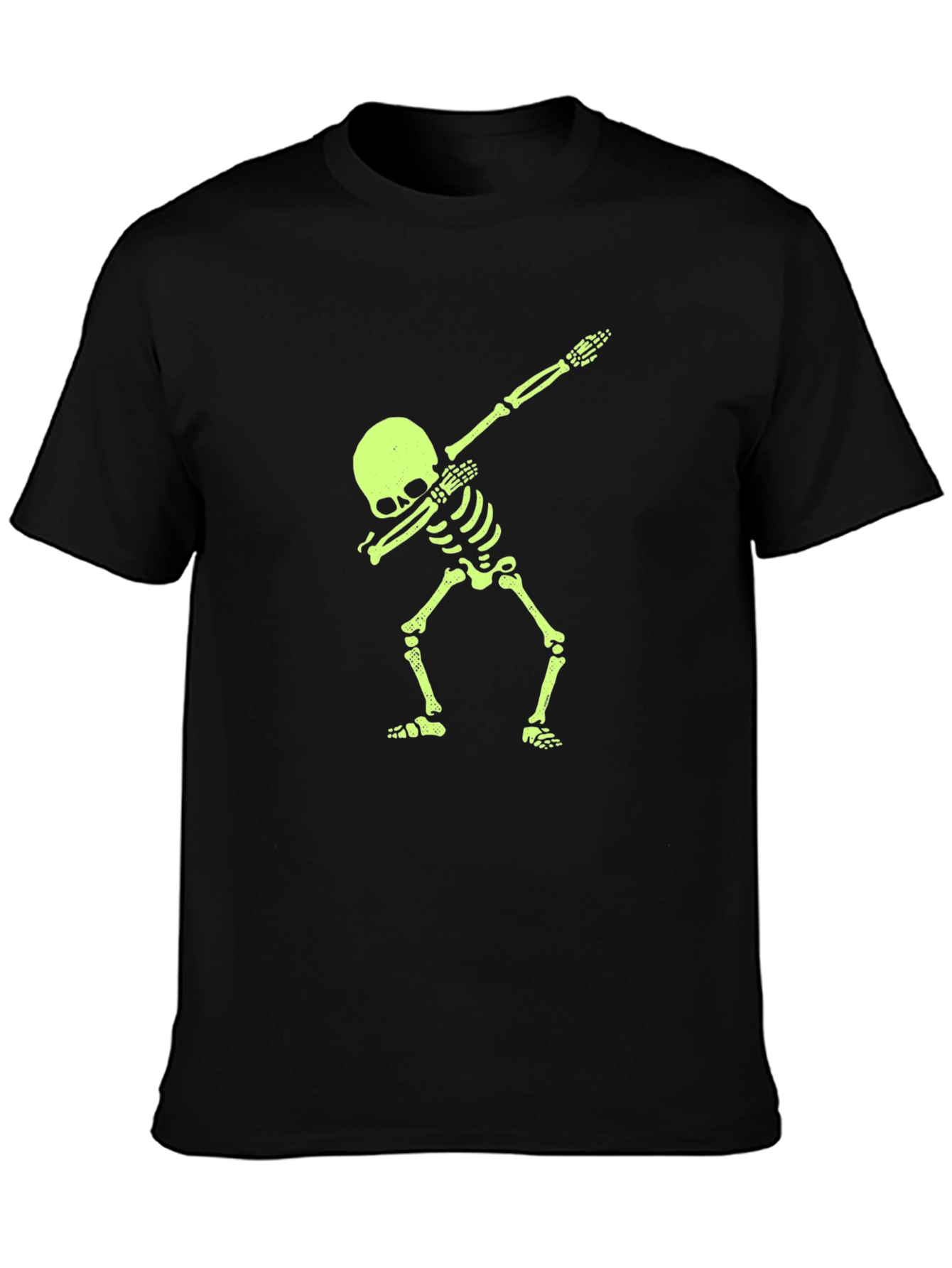 Skeleton Dab Tee - Glow in the Dark Graphic T-Shirt