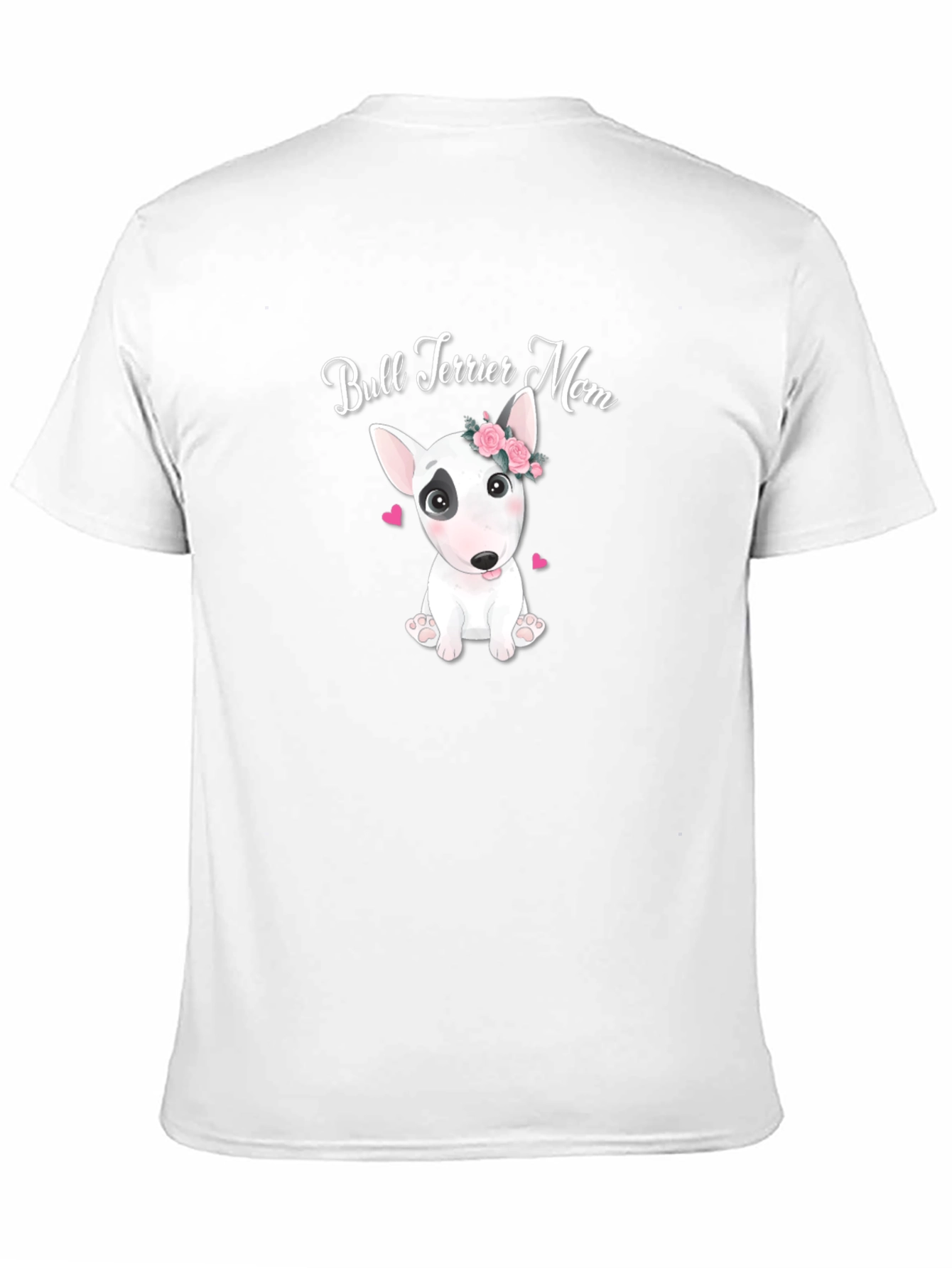 Bull Terrier Mom T-Shirt Cute Dog Tee
