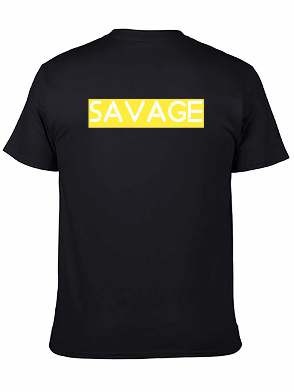 Savage Graphic Print Crew Neck T-Shirt