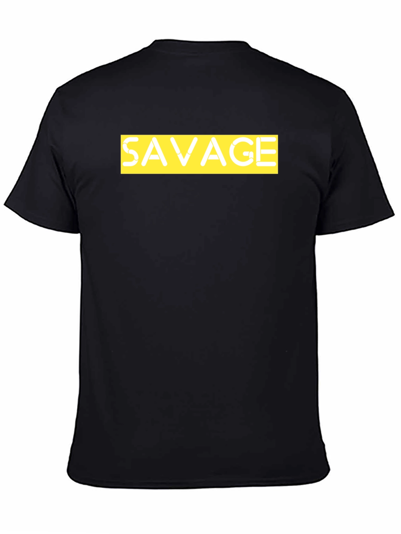 Savage Graphic Print Crew Neck T-Shirt