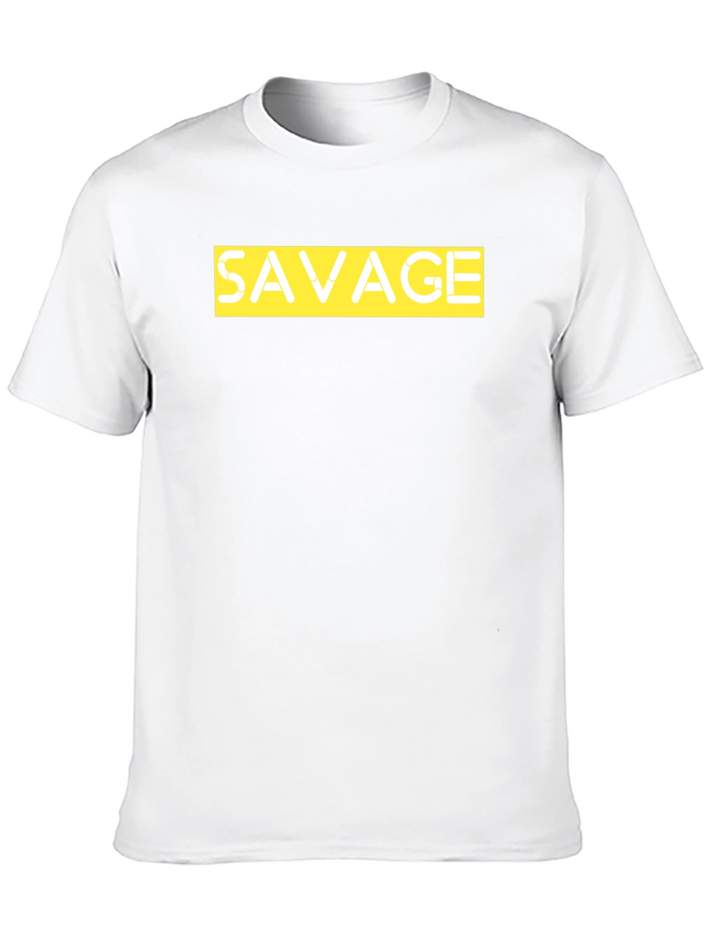 Savage Graphic Print Crew Neck T-Shirt