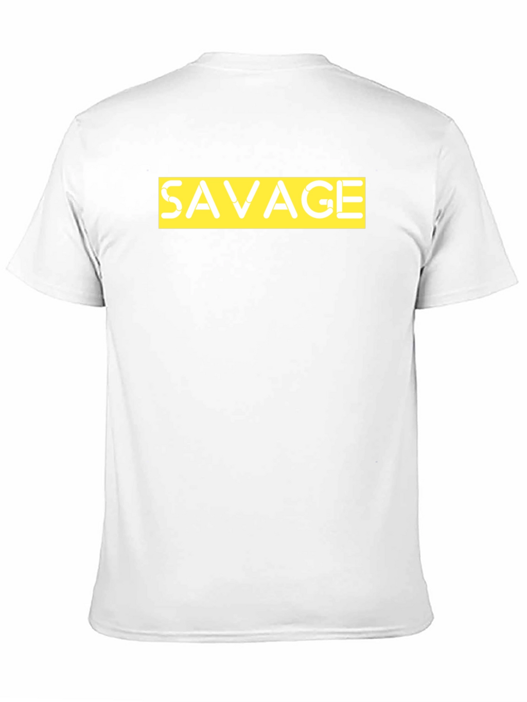 Savage Graphic Print Crew Neck T-Shirt