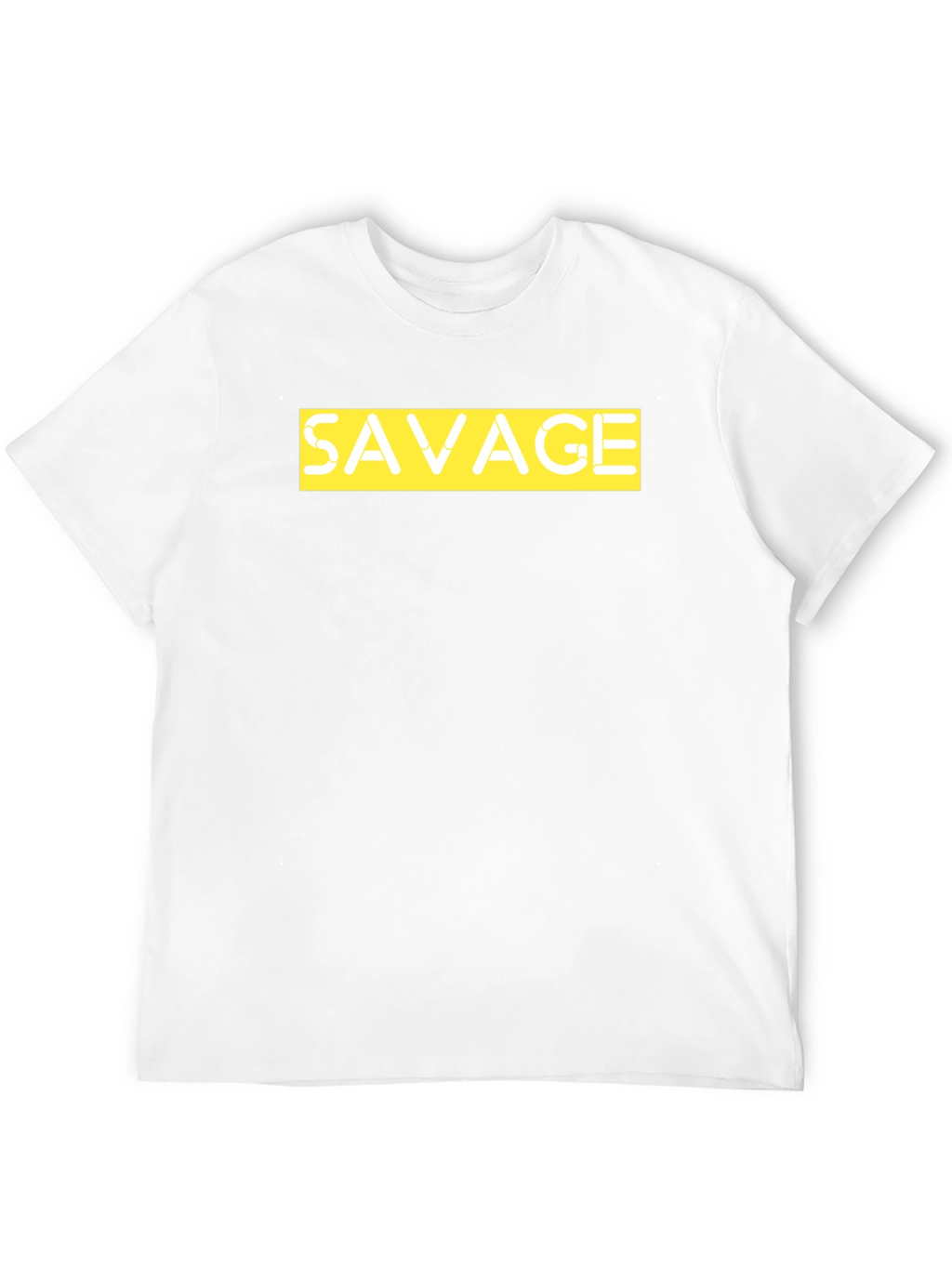 Savage Graphic Print Crew Neck T-Shirt