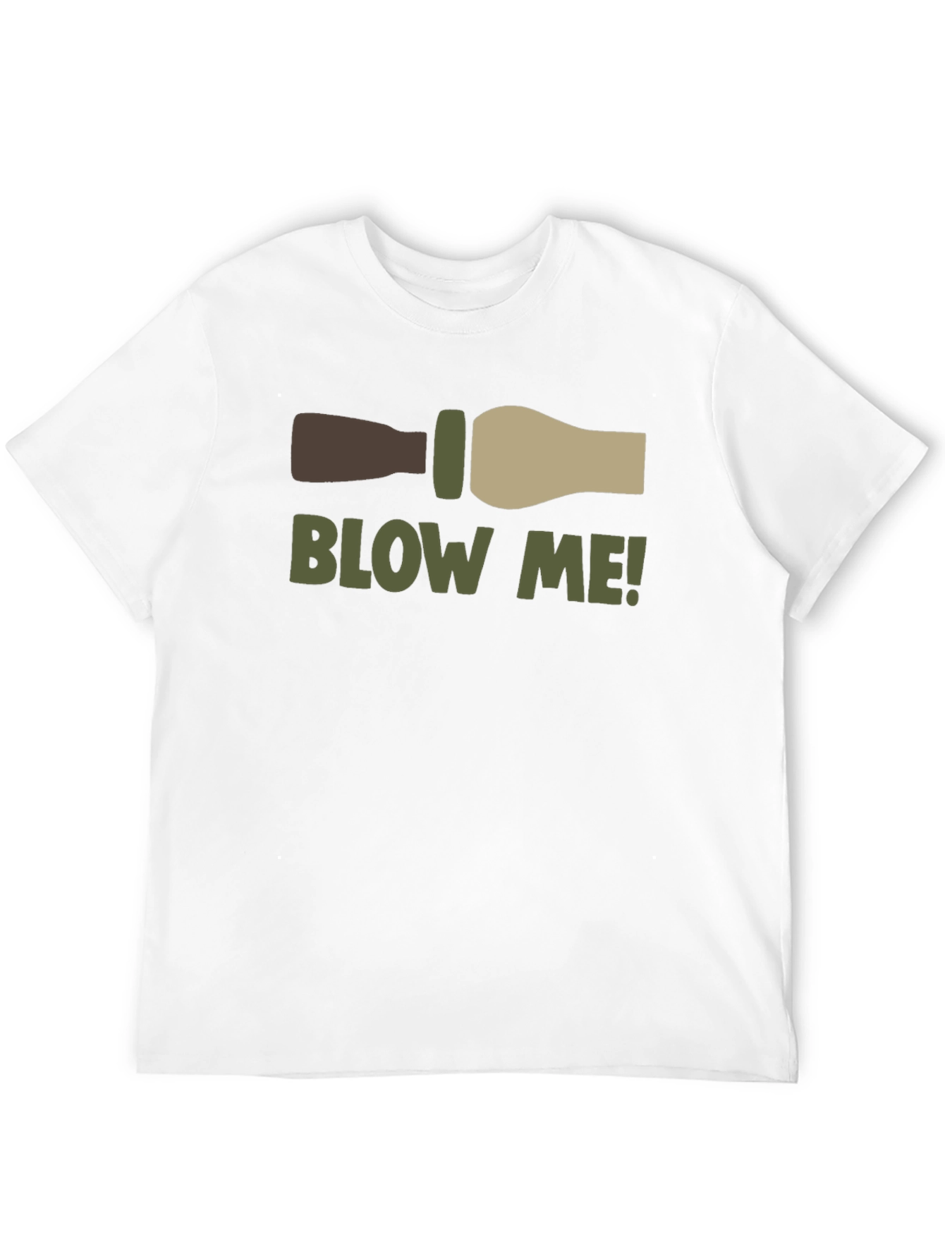 Blow Me Duck Call T-Shirt - Funny Hunting Tee