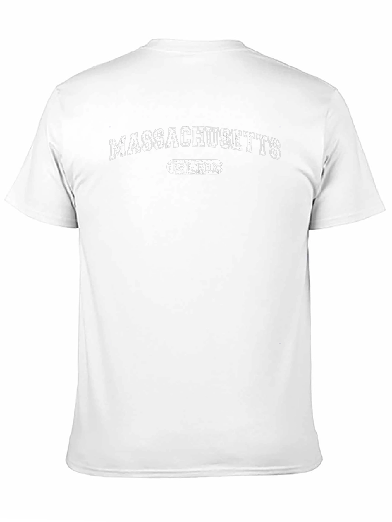 Massachusetts EST. 1788 Graphic T-Shirt