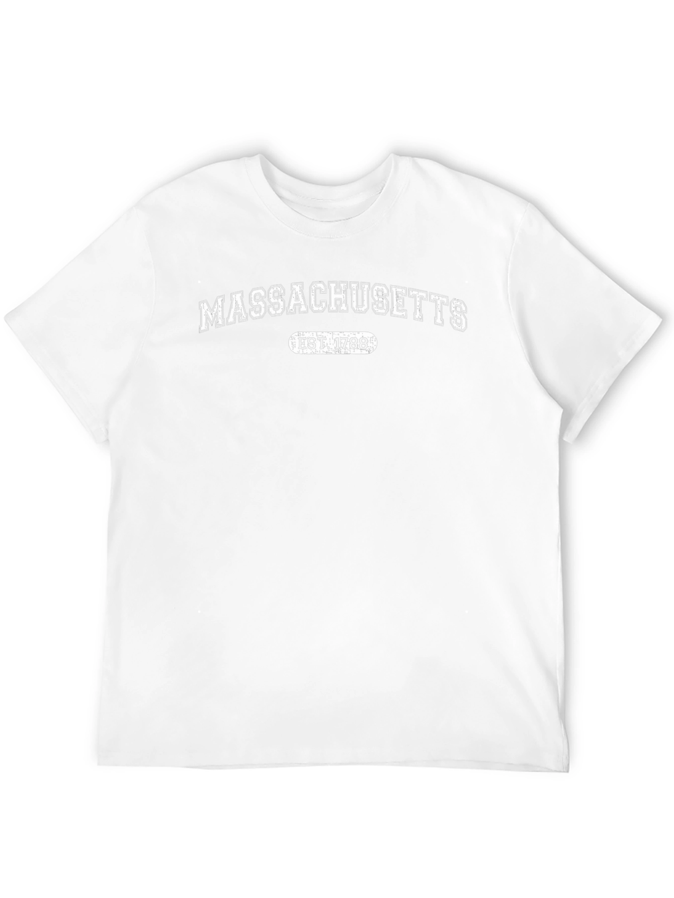 Massachusetts EST. 1788 Graphic T-Shirt