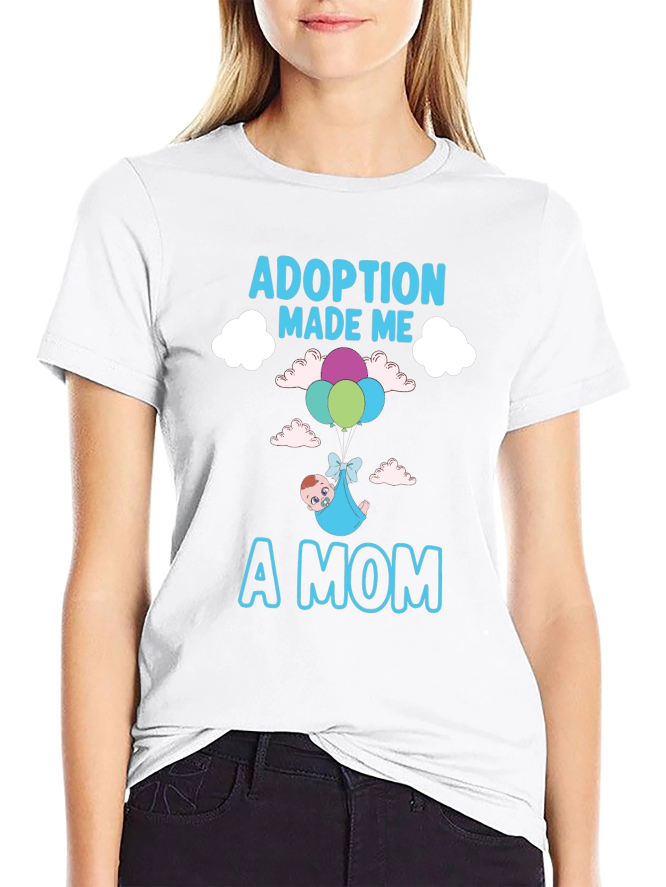 Adoption Made Me a Mom T-Shirt