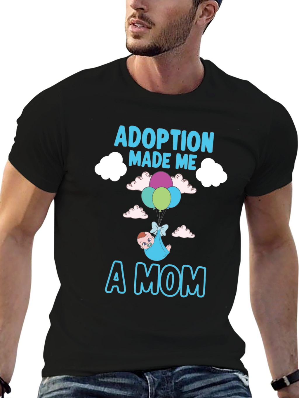 Adoption Made Me a Mom T-Shirt