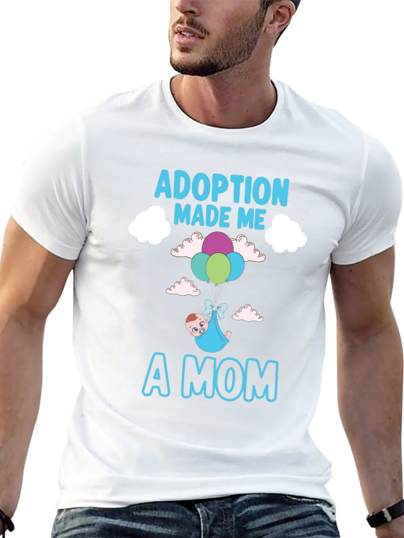 Adoption Made Me a Mom T-Shirt