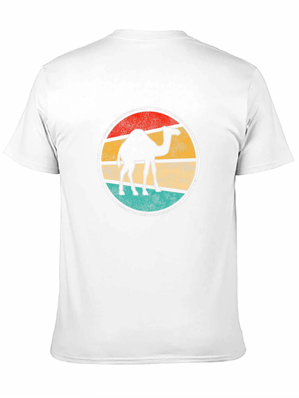 Retro Camel Graphic Tee - Black T-Shirt