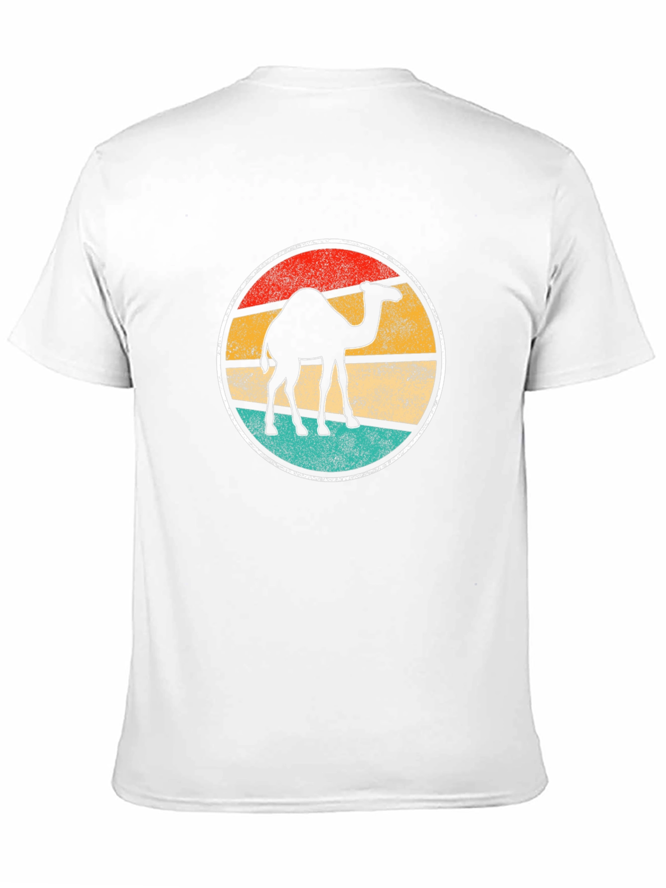 Retro Camel Graphic Tee - Black T-Shirt
