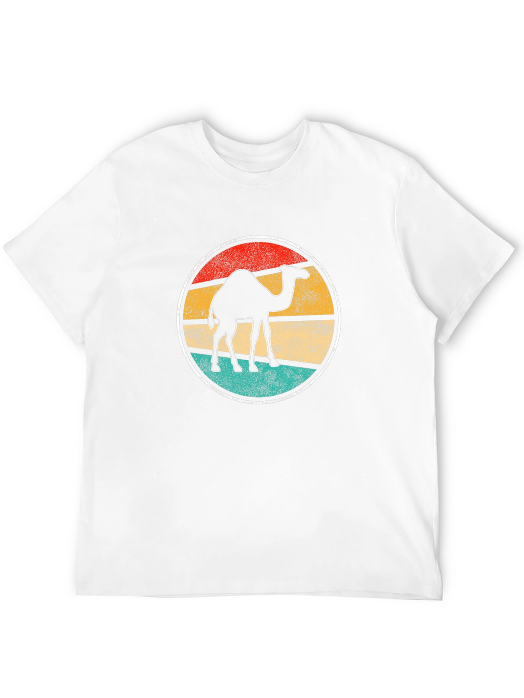 Retro Camel Graphic Tee - Black T-Shirt