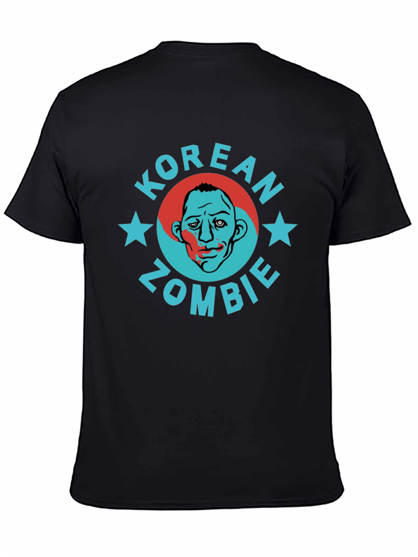 Korean Zombie Graphic Tee - Stylish MMA Fan T-Shirt