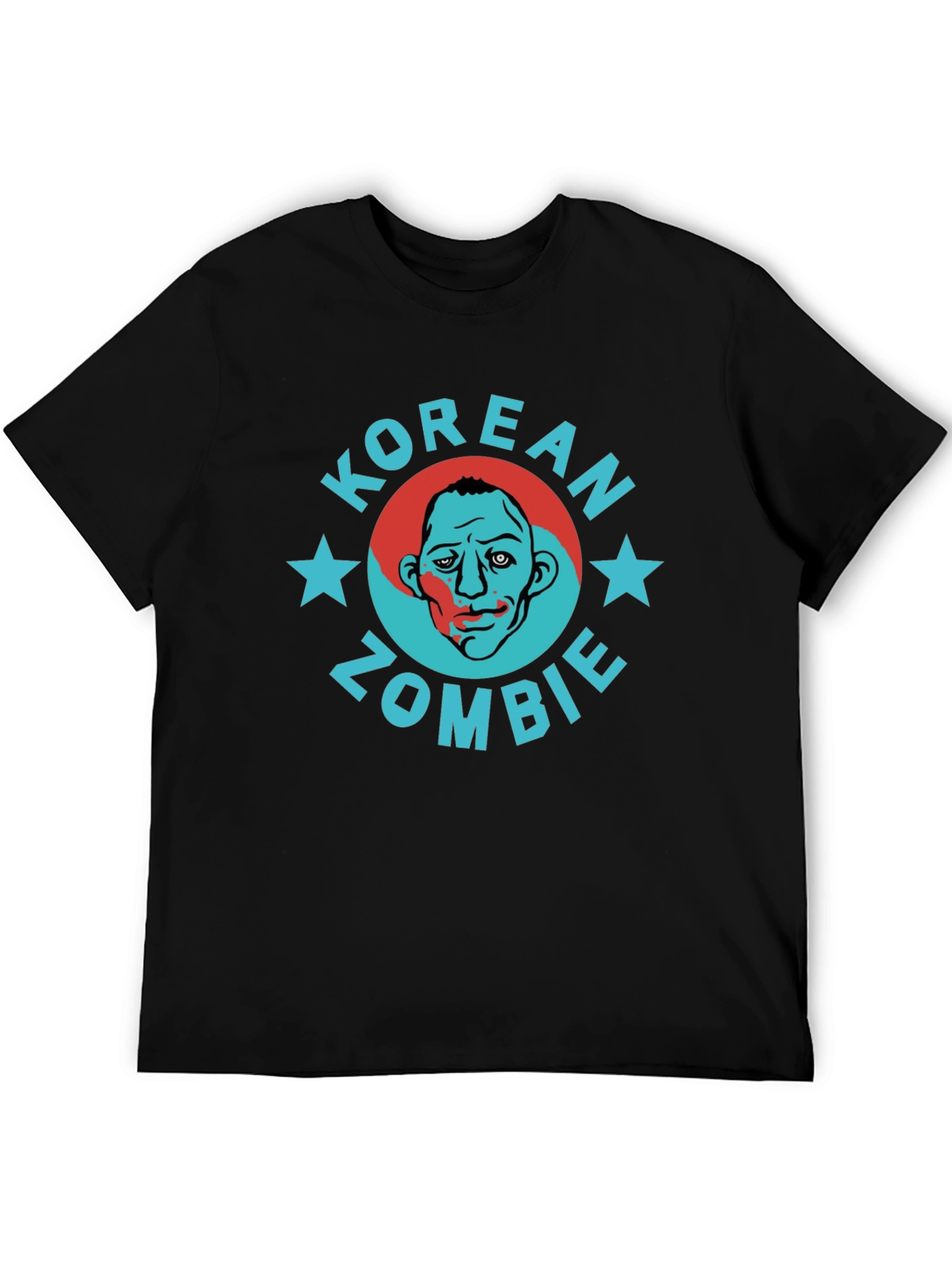 Korean Zombie Graphic Tee - Stylish MMA Fan T-Shirt