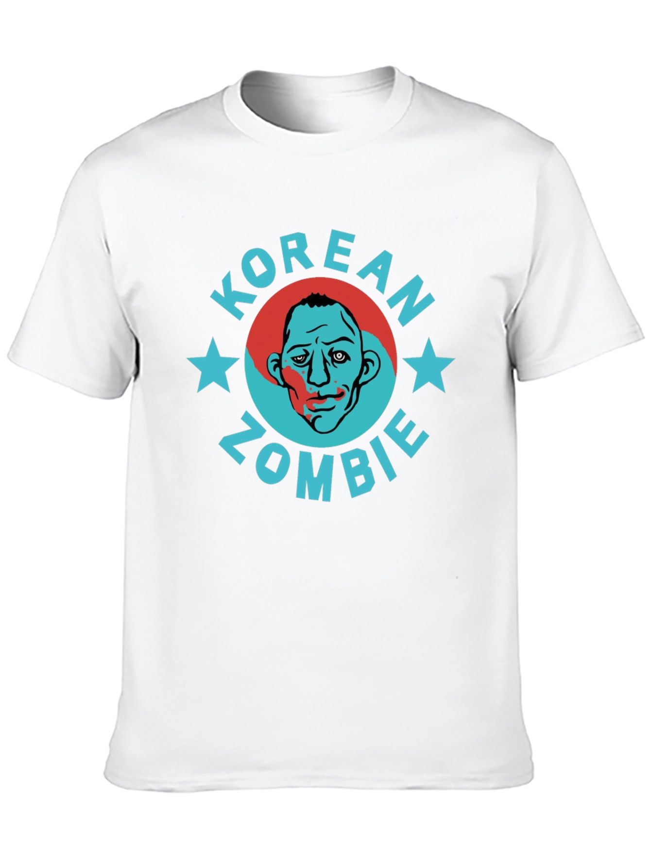 Korean Zombie Graphic Tee - Stylish MMA Fan T-Shirt