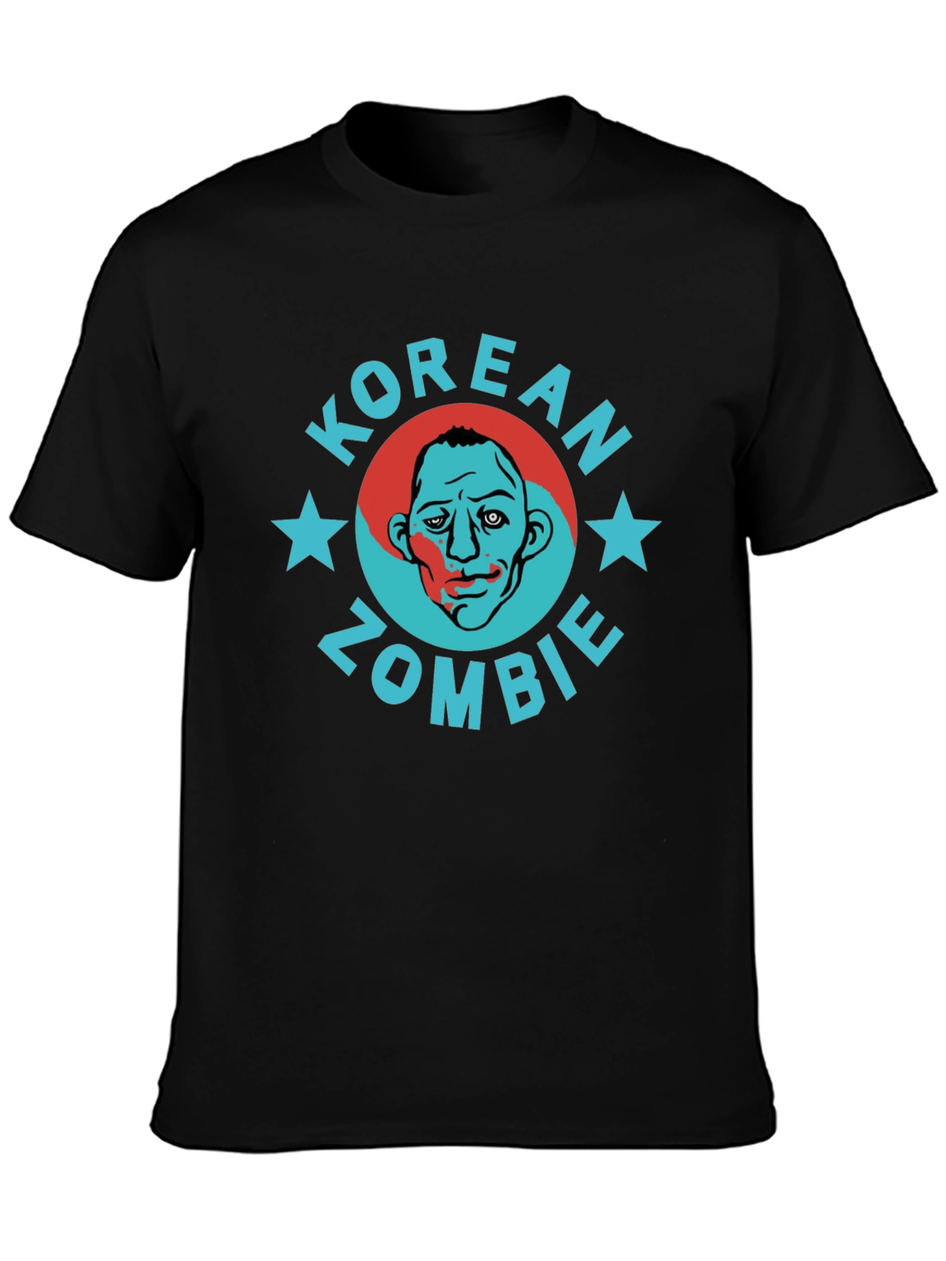 Korean Zombie Graphic Tee - Stylish MMA Fan T-Shirt