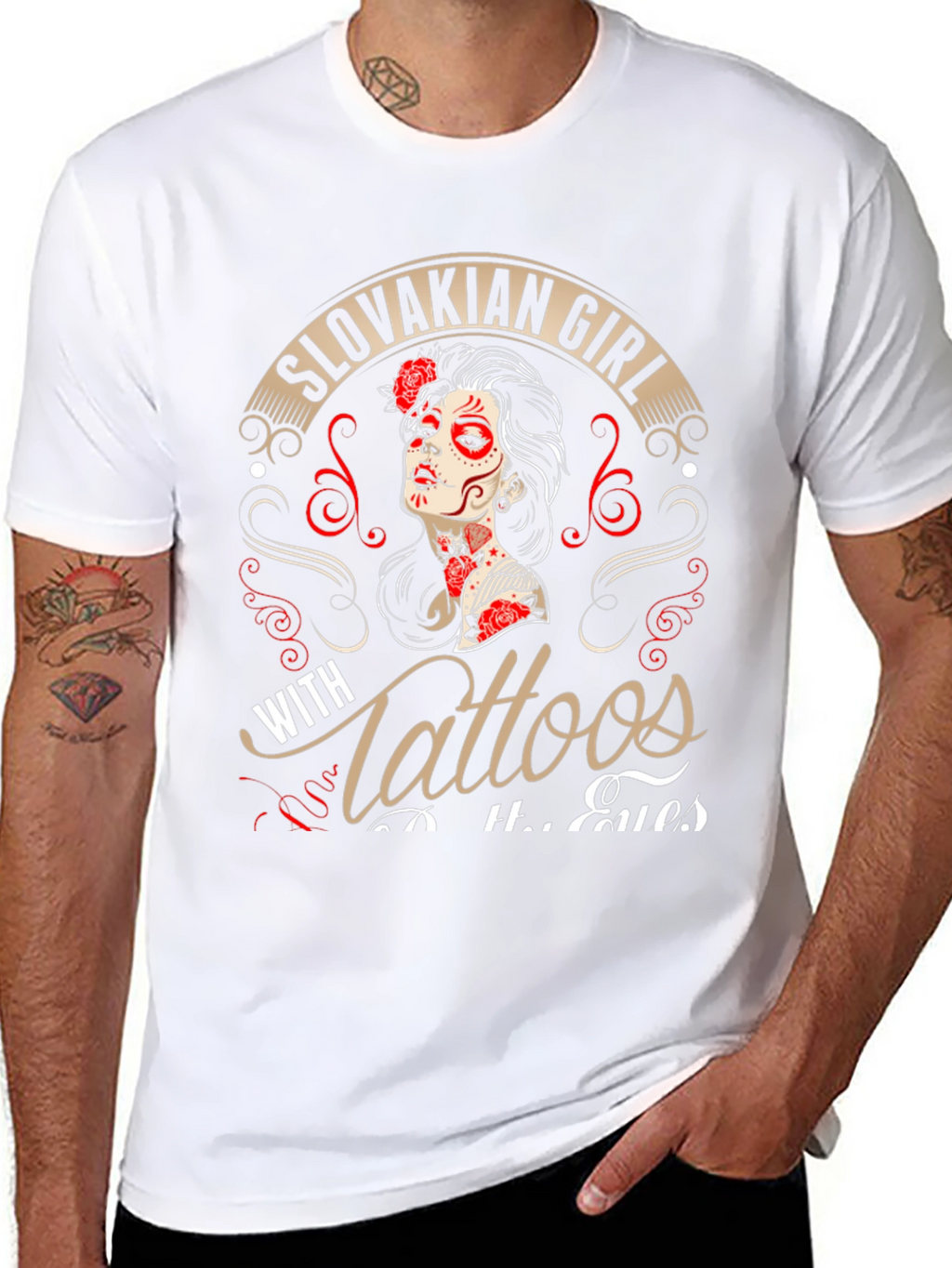 Slovakian Girl with Tattoos T-Shirt