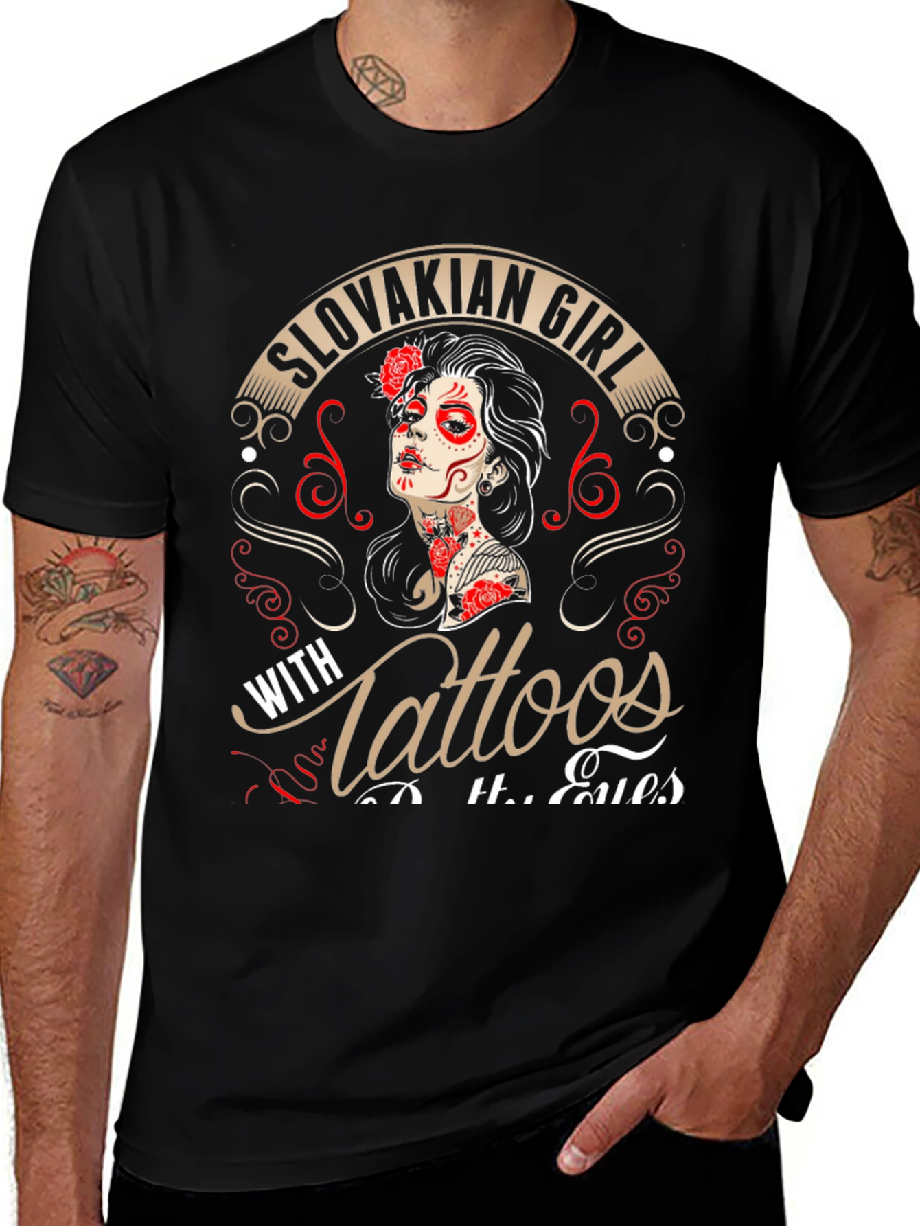 Slovakian Girl with Tattoos T-Shirt
