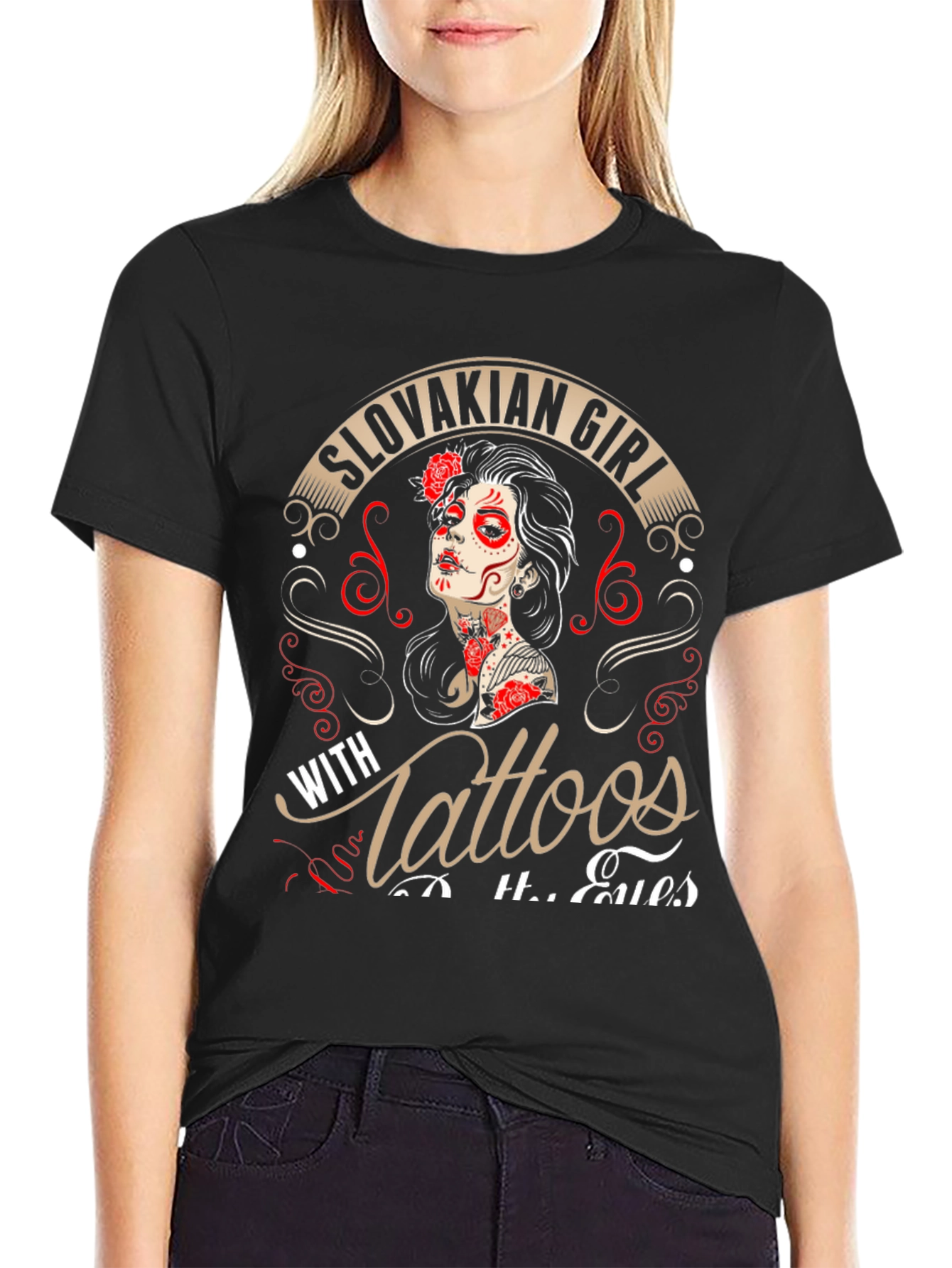 Slovakian Girl with Tattoos T-Shirt