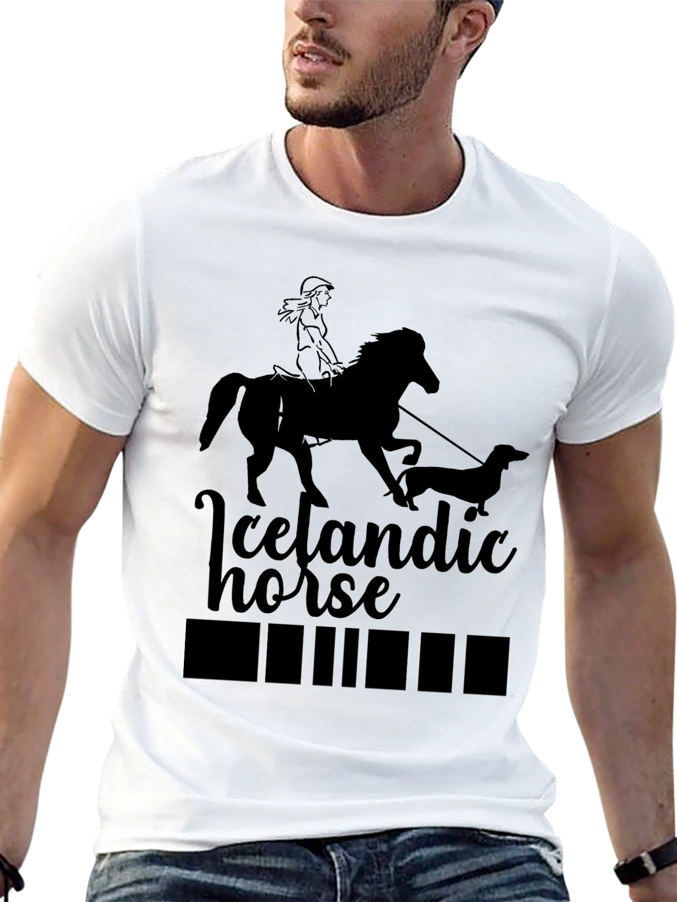 Icelandic Horse Graphic Tee
