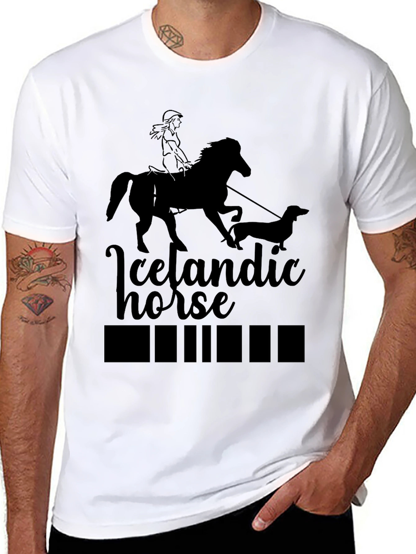 Icelandic Horse Graphic Tee
